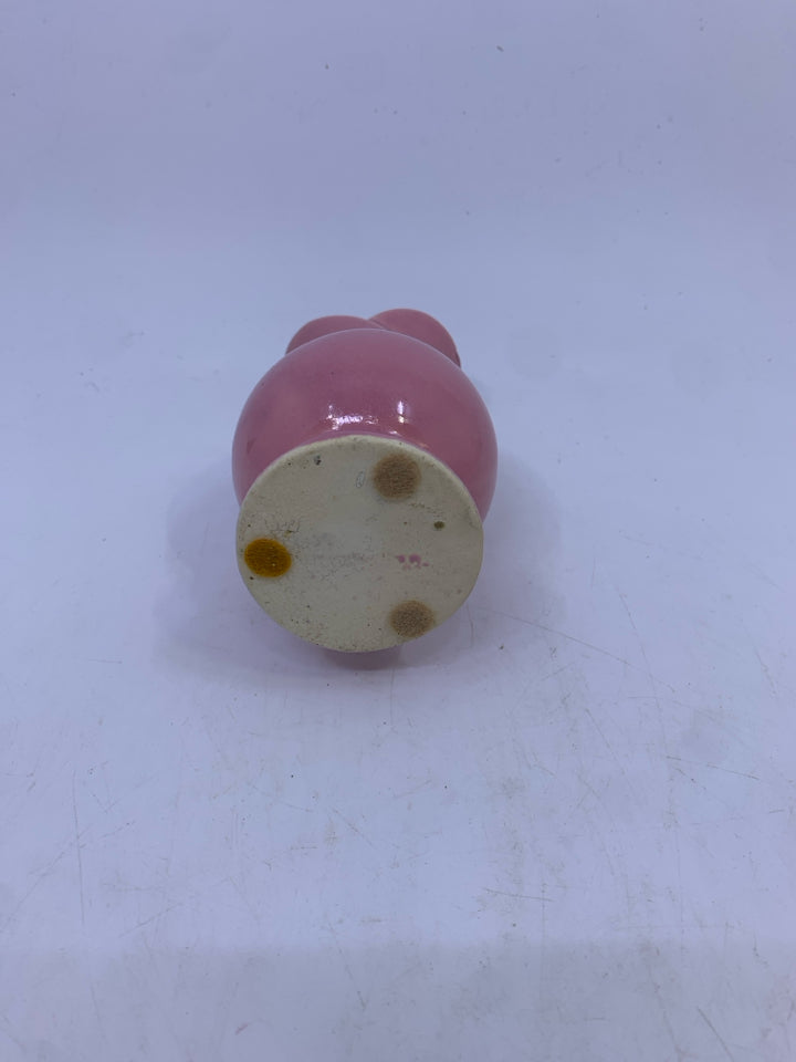 PINK TULIP BUD VASE.