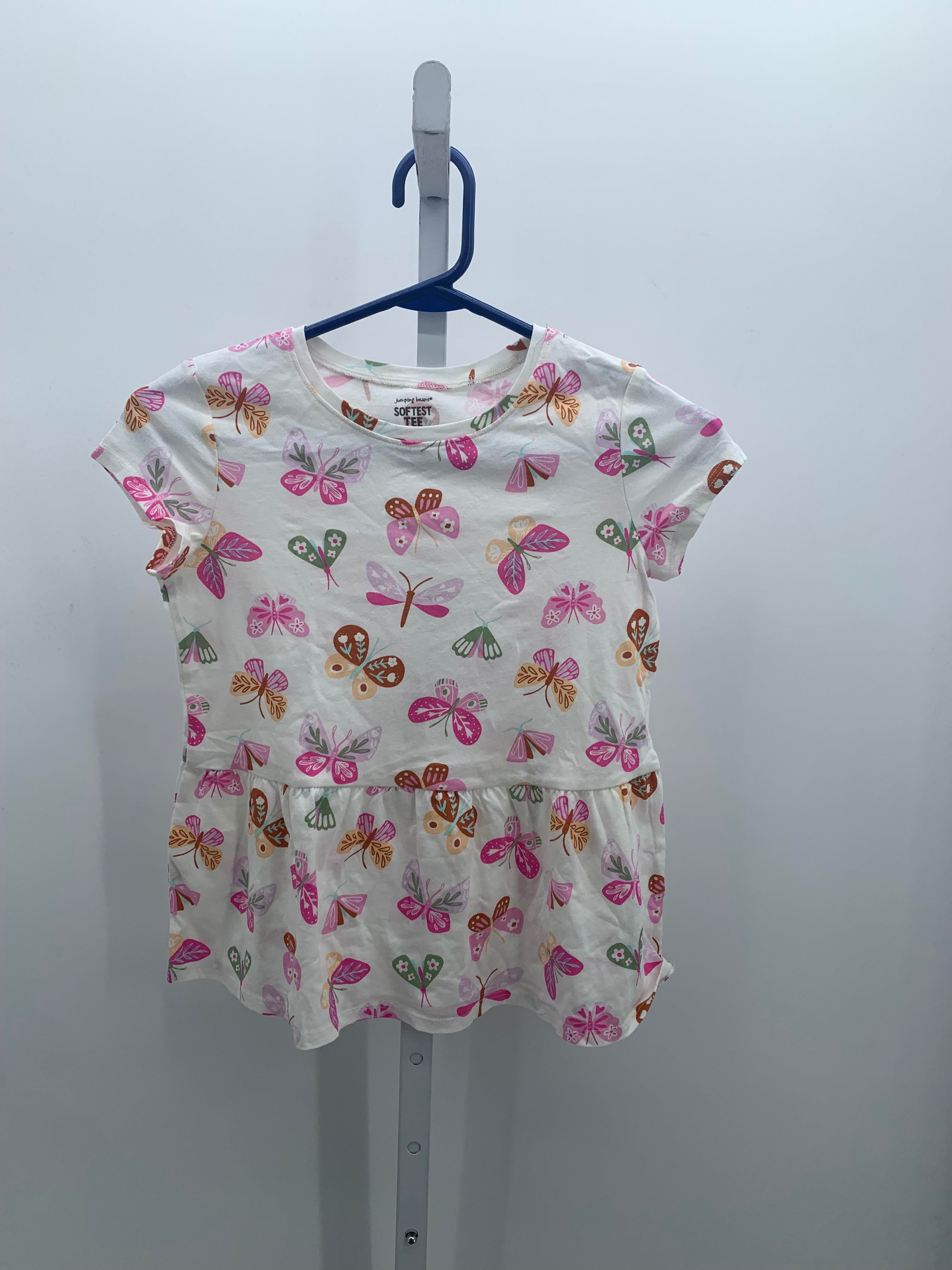 Jumping Beans Size 8 Girls Short Sleeve Shirt
