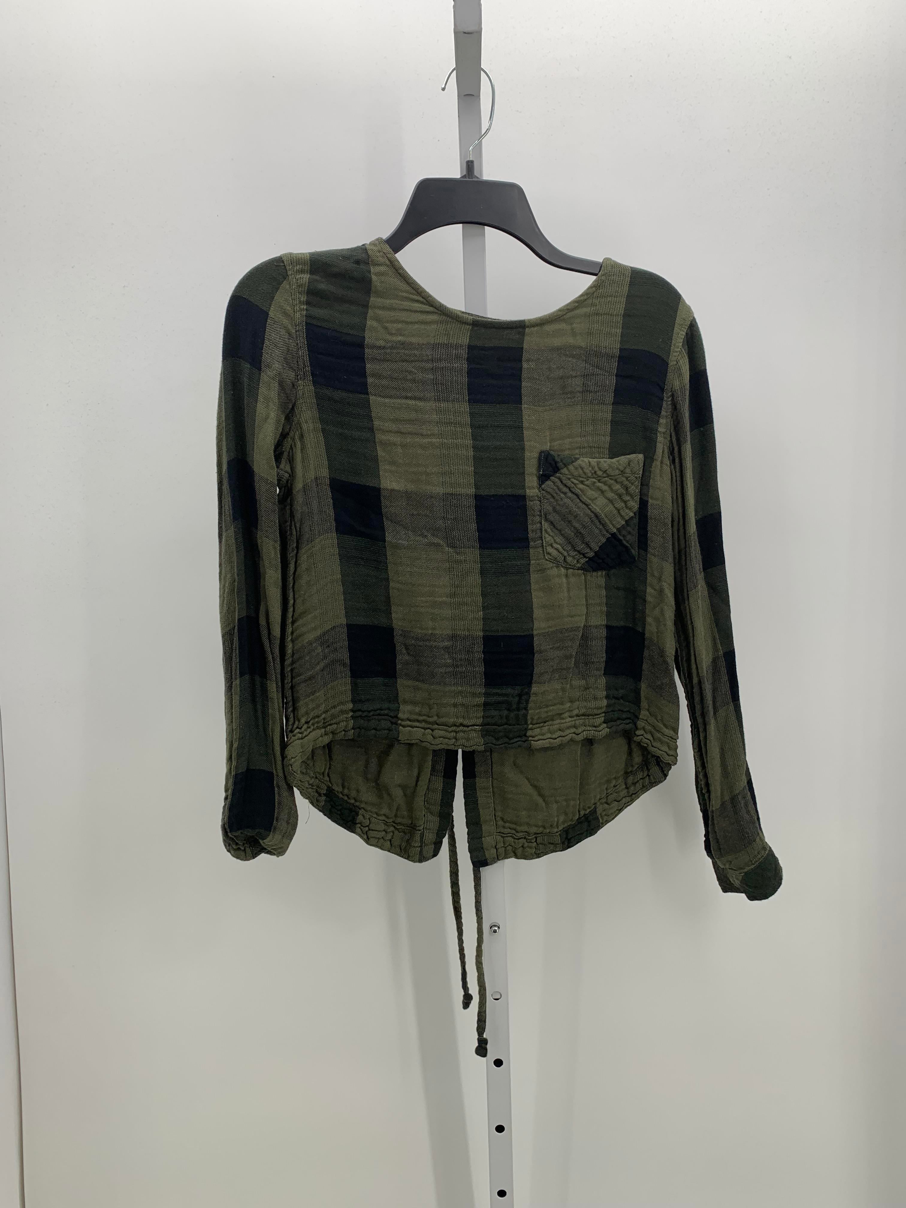 Cloth & Stone Size X Small Juniors Long Sleeve Shirt