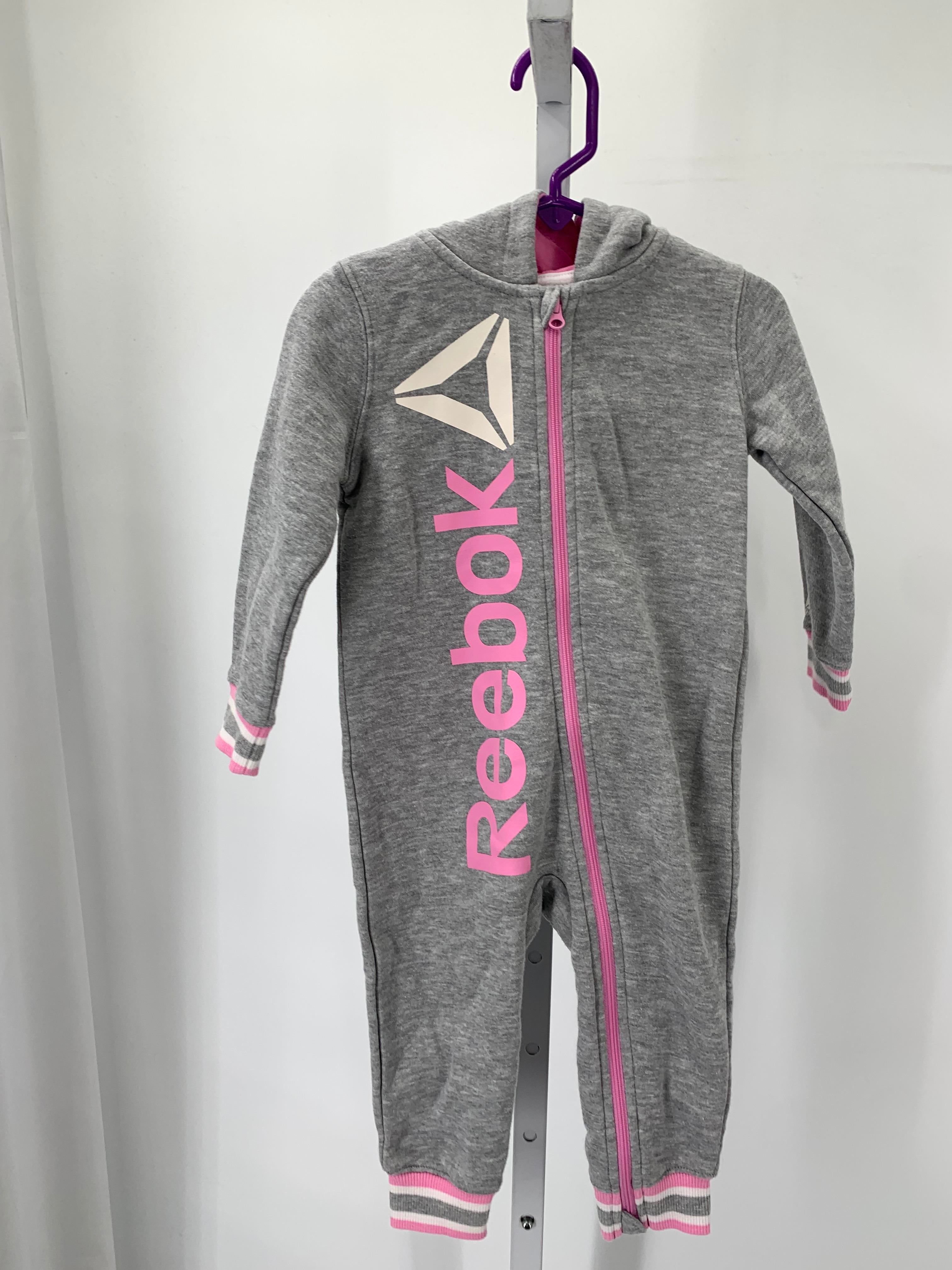 Reebok Size 18 Months Girls Long Slv. Romper