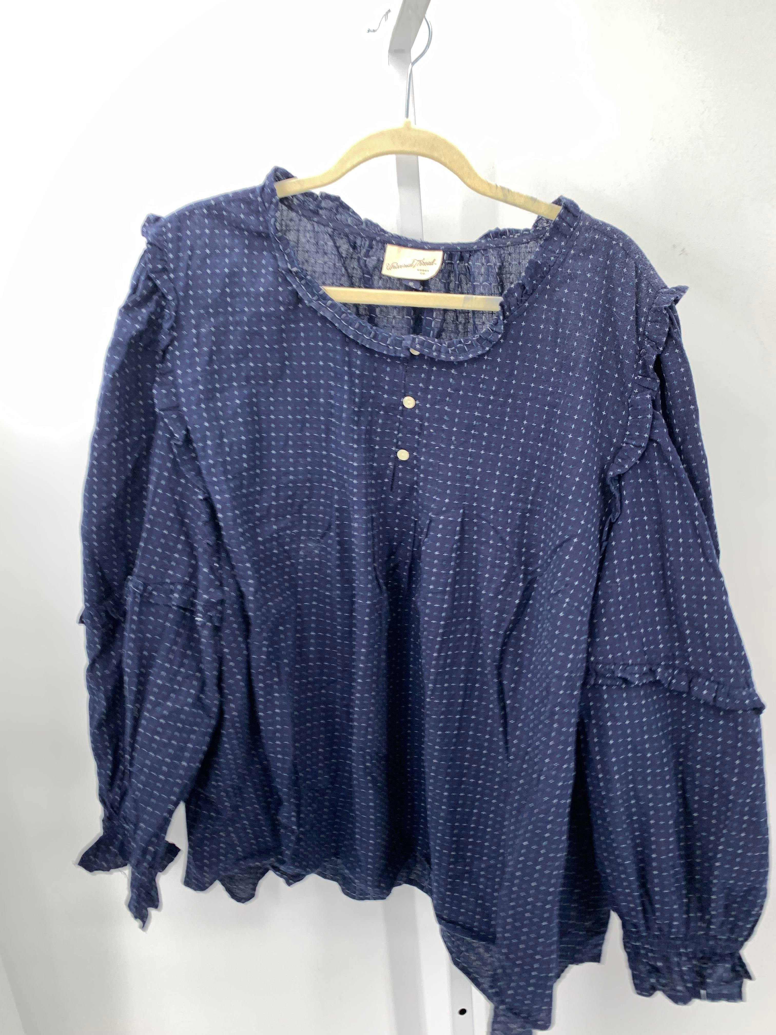Universal Thread Size 4X Womens Long Sleeve Shirt