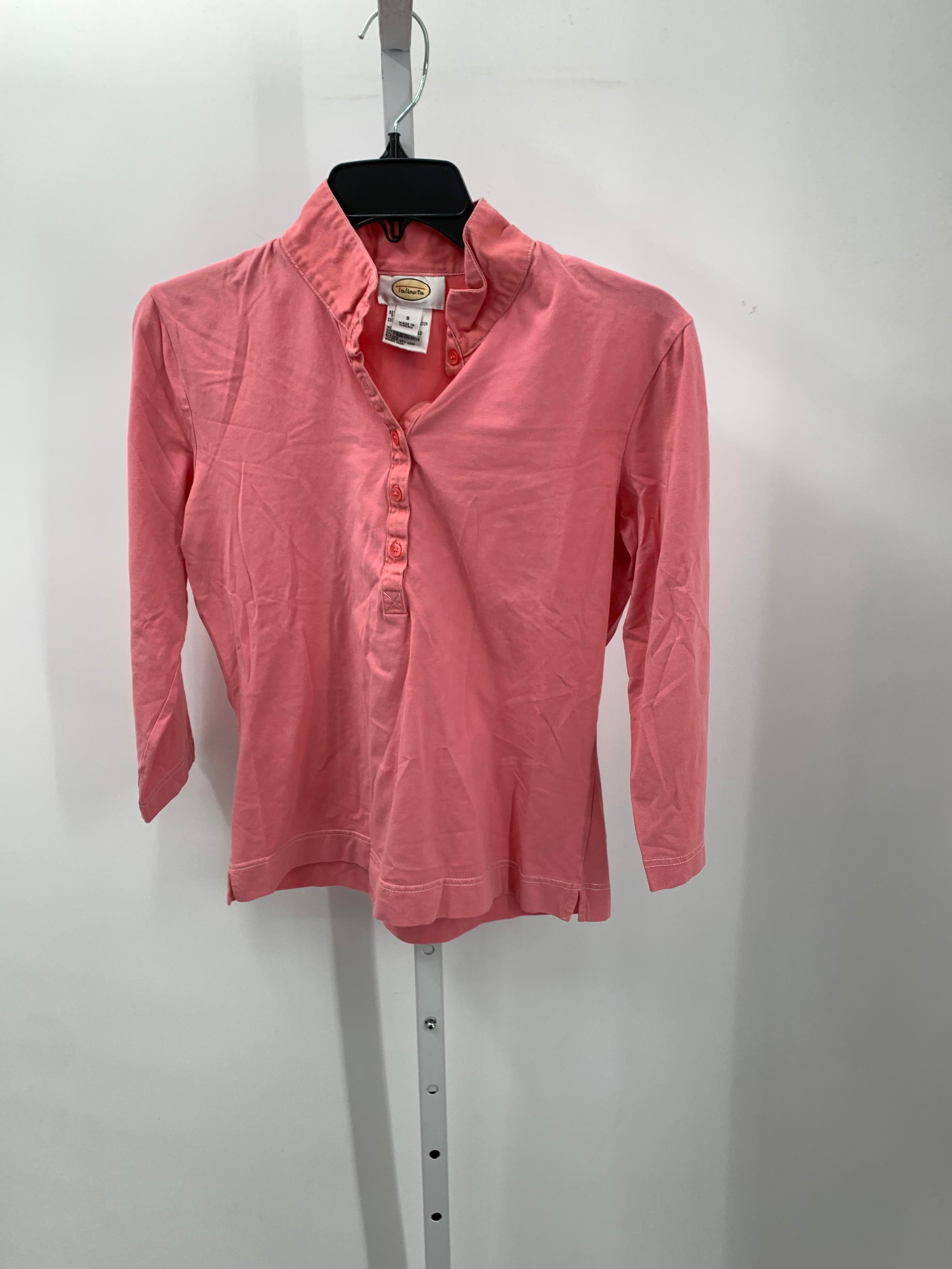 Talbots Size Small Misses 3/4 Sleeve Shirt