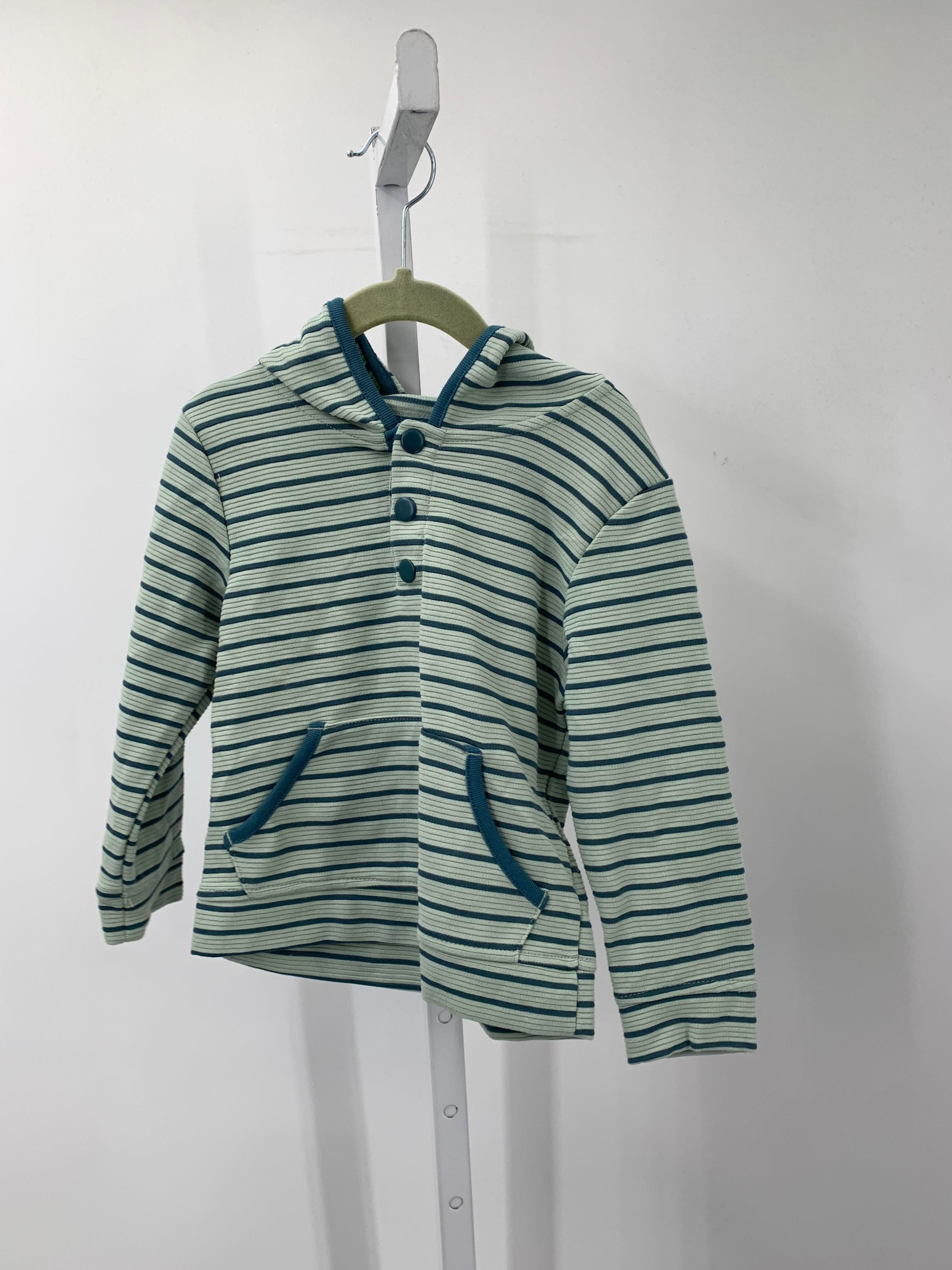 BLUE STRIPES HOODED.