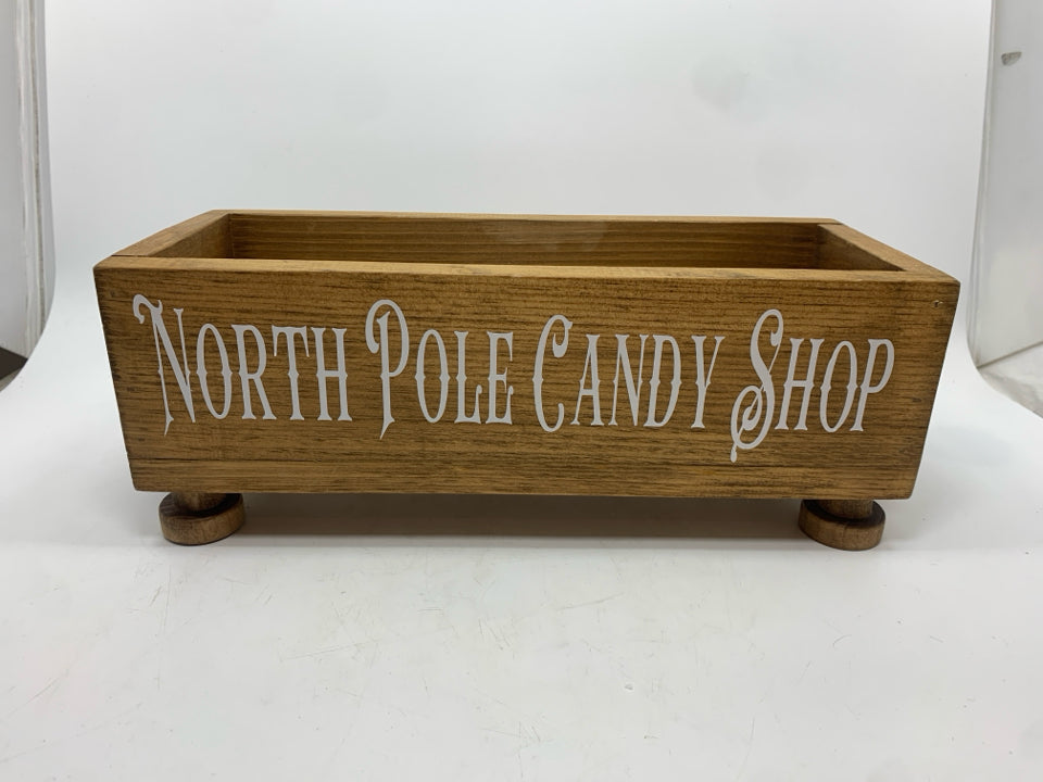 NORTH POLE CANDY SHOP BOX.
