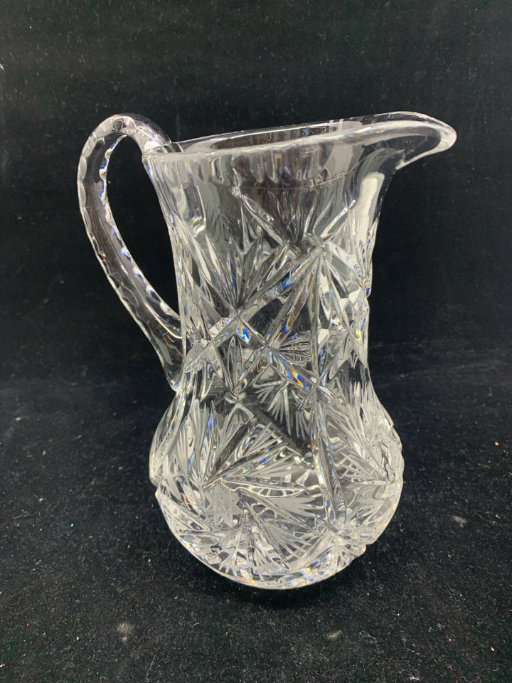 CRYSTAL STAR PATTERN PITCHER.