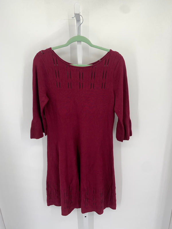 Nic+Zoe Size Medium Misses 3/4 Sleeve Dress