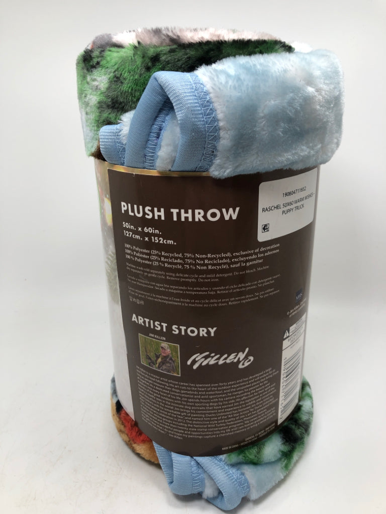 NWT WARM WISHES WINTER THROW BLANKET.