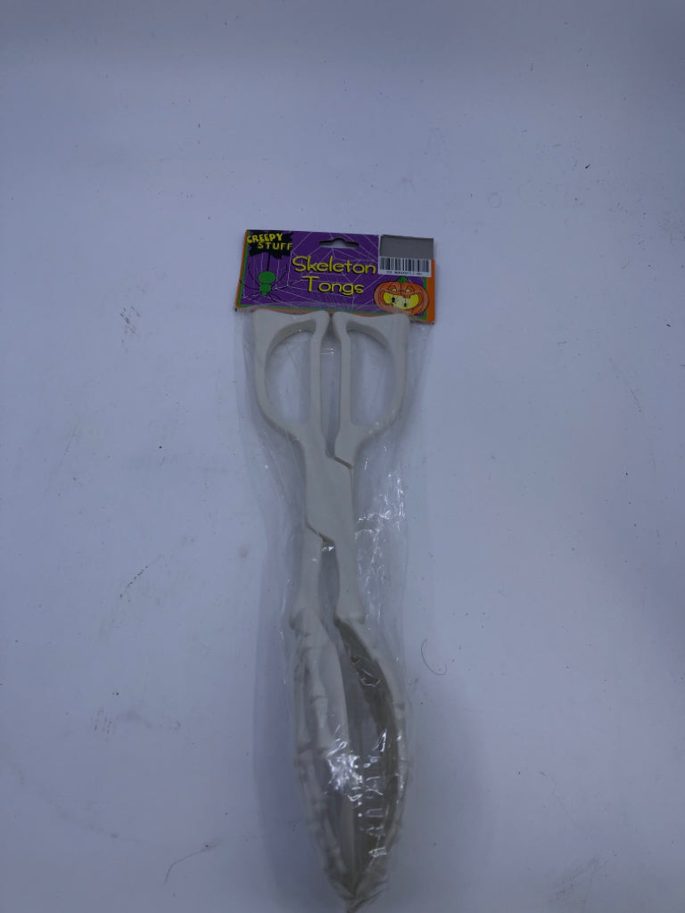 NIP SKELETON SALAD TONGS.