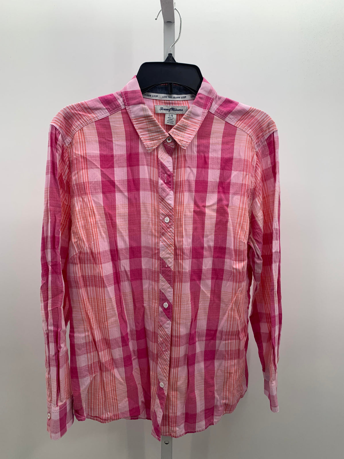 Tommy Bahama Size Large Misses Long Sleeve Shirt