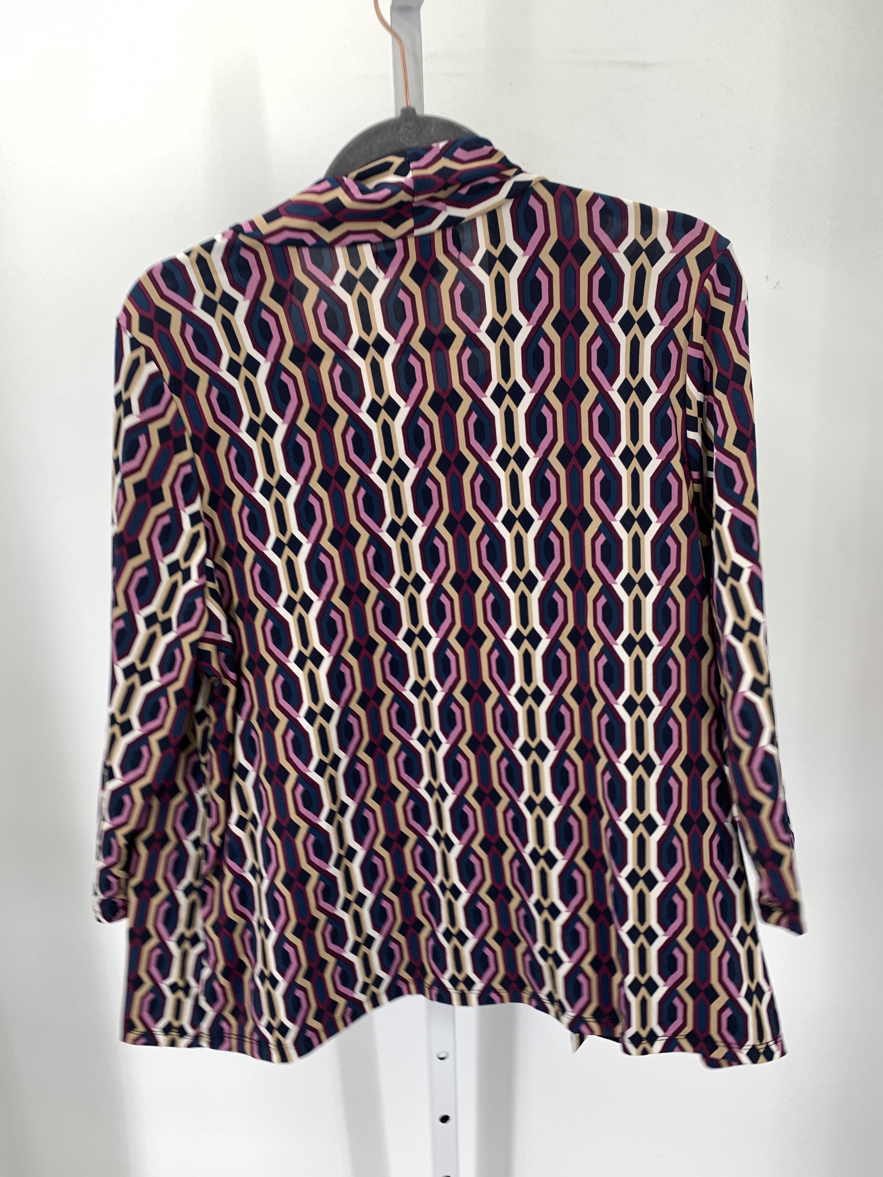 Emily Rose Size Extra Large Misses 3/4 Sleeve Shirt