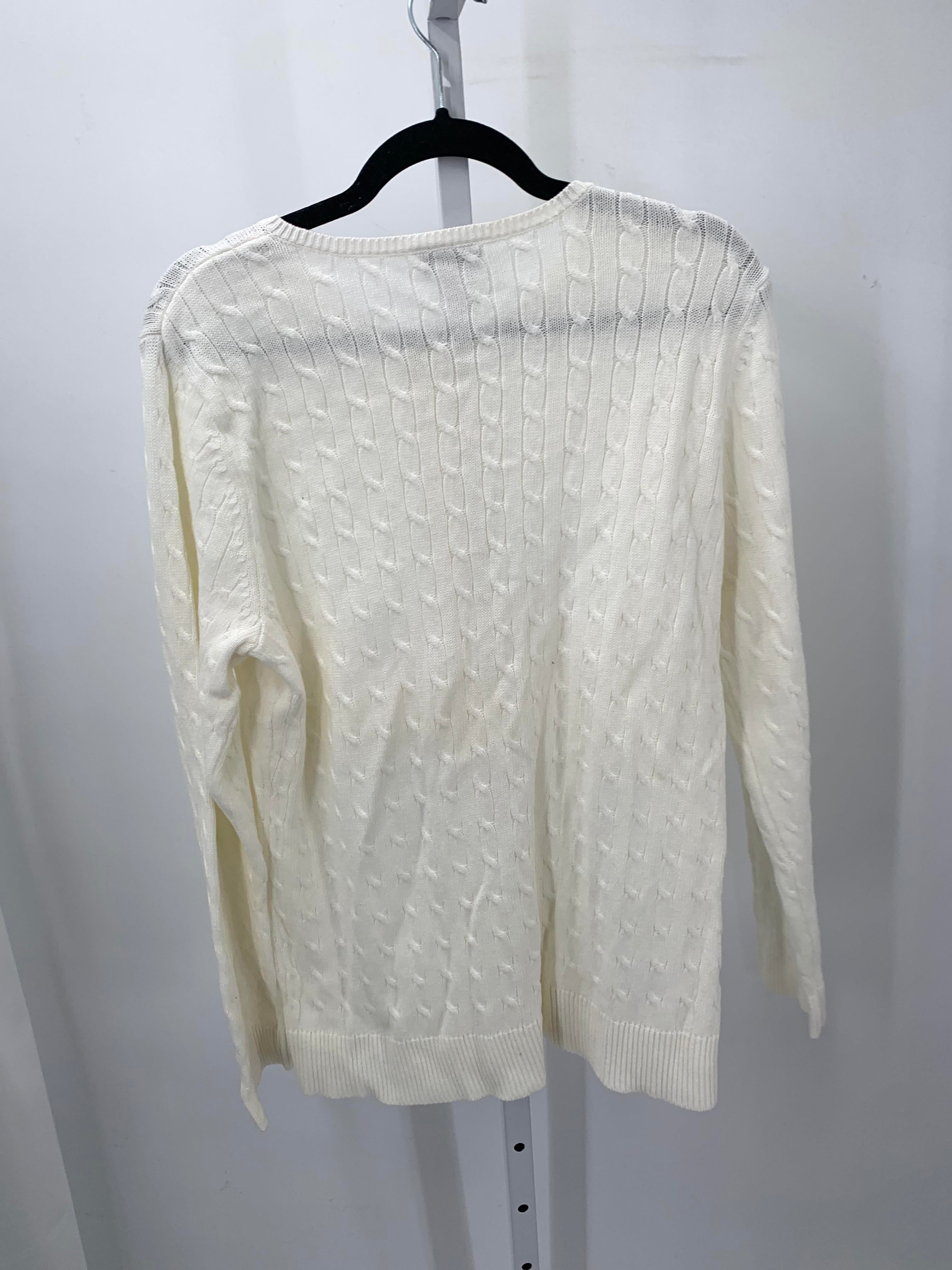 Loft Size Extra Large Misses Long Slv Sweater