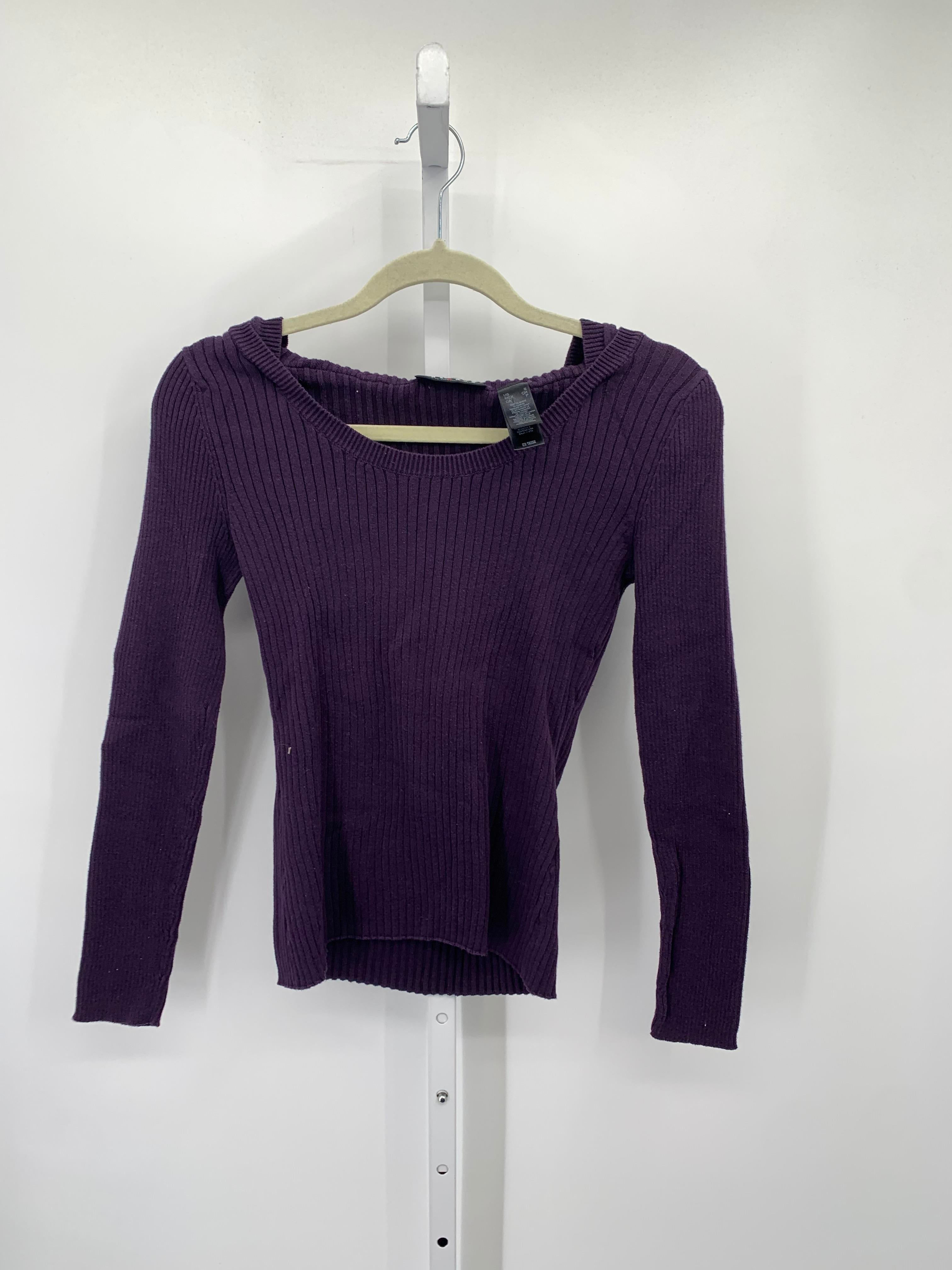 Axcess Size Small Misses Long Slv Sweater