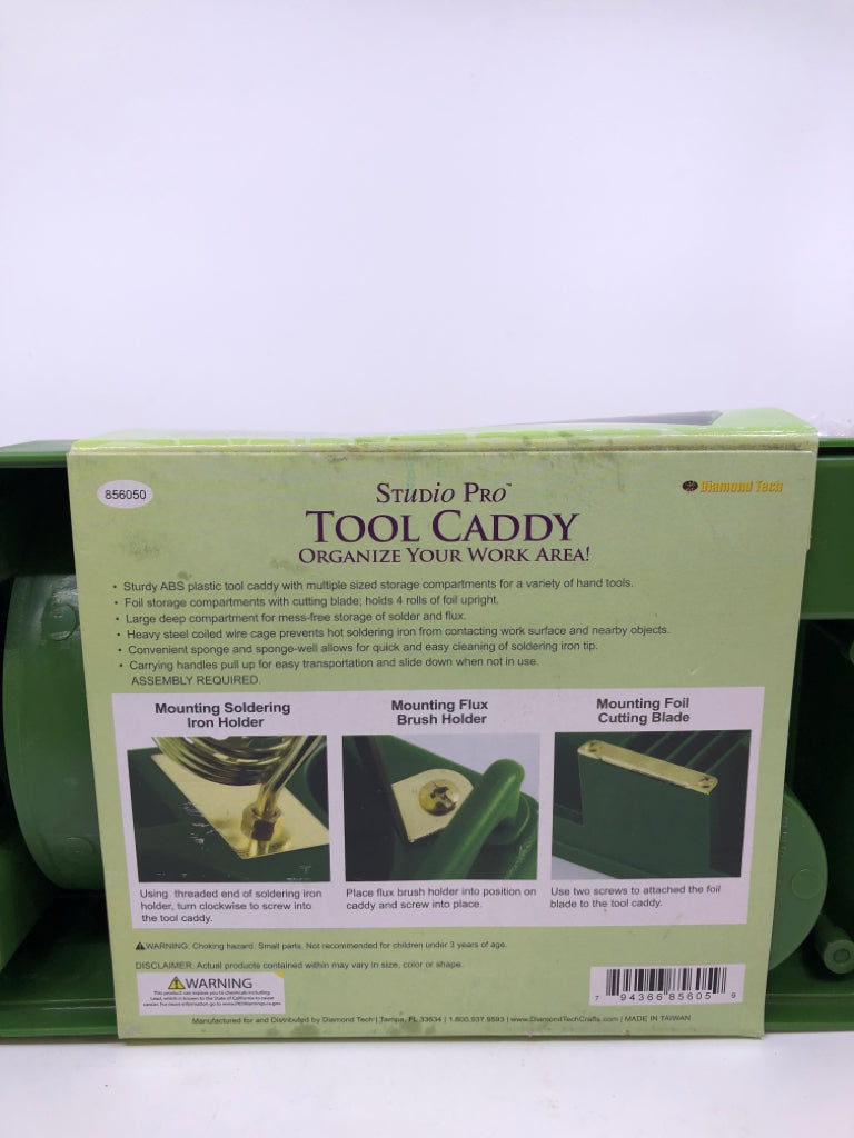 NWT GREEN TOOL CADDY.