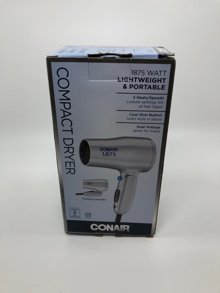 NIB CONAIR HAIR DRYER.