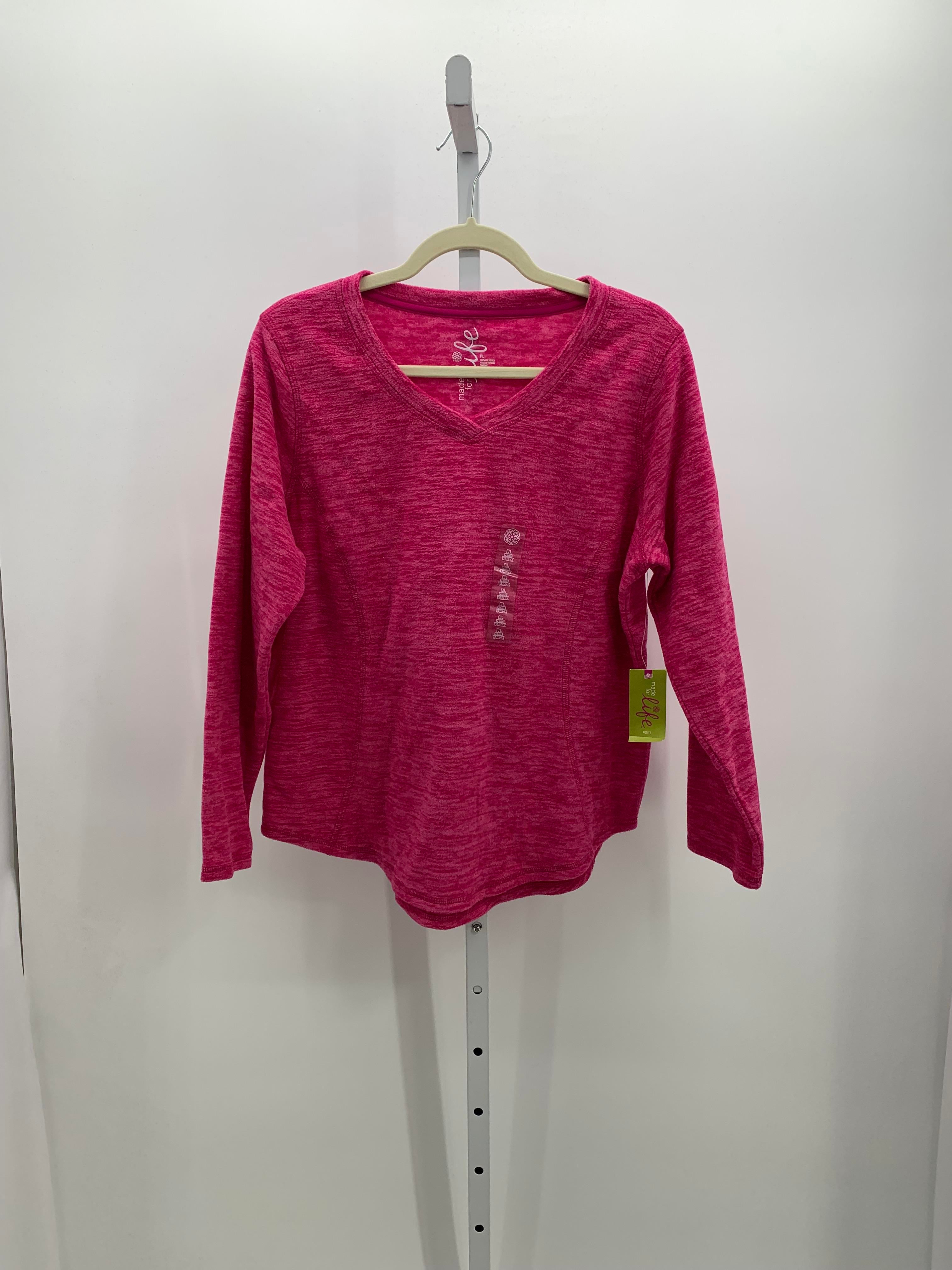 Made for Life Size Large Petite Petite Long Sleeve Shirt