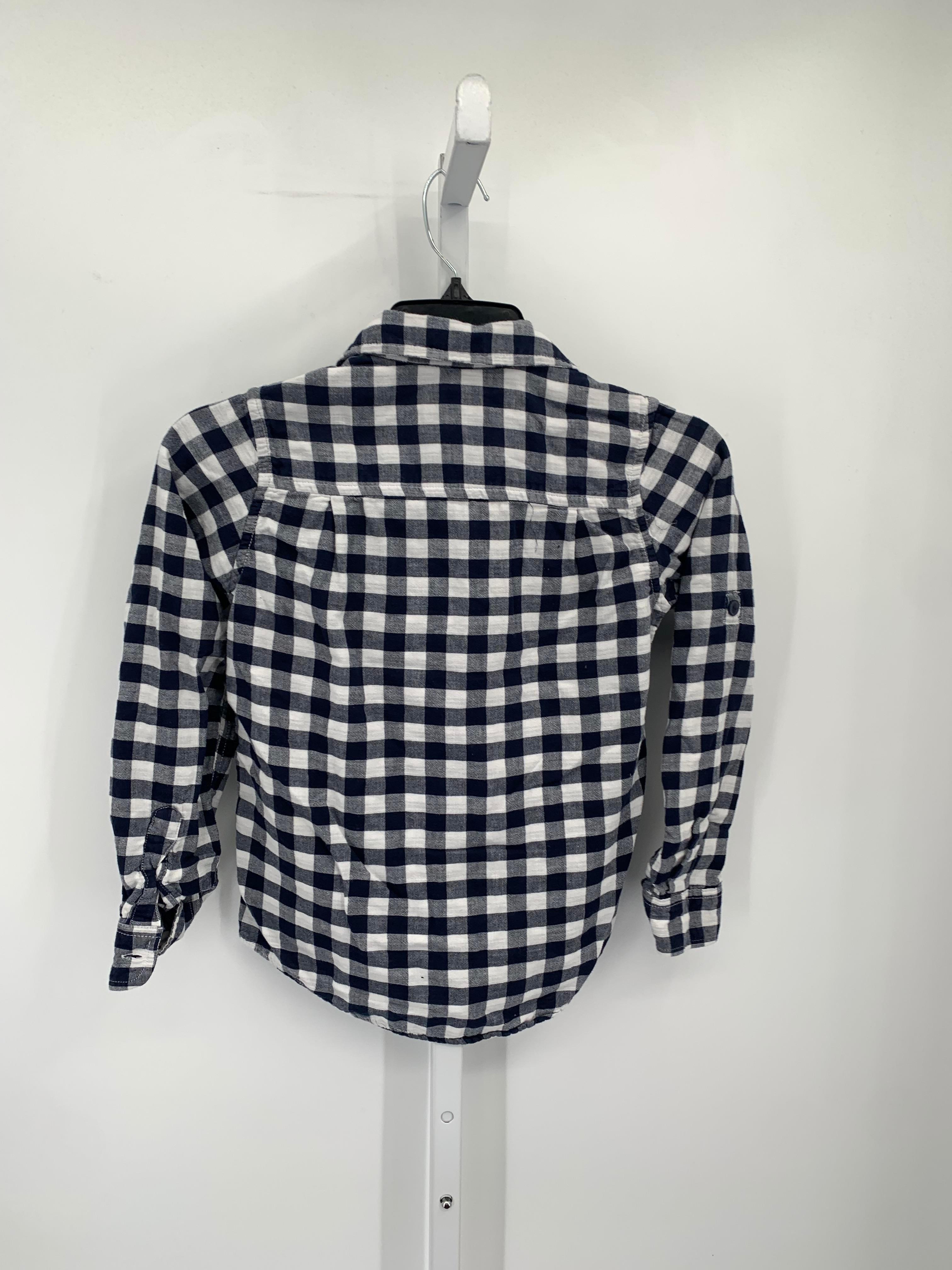 WHITE CHECKERED BUTTON