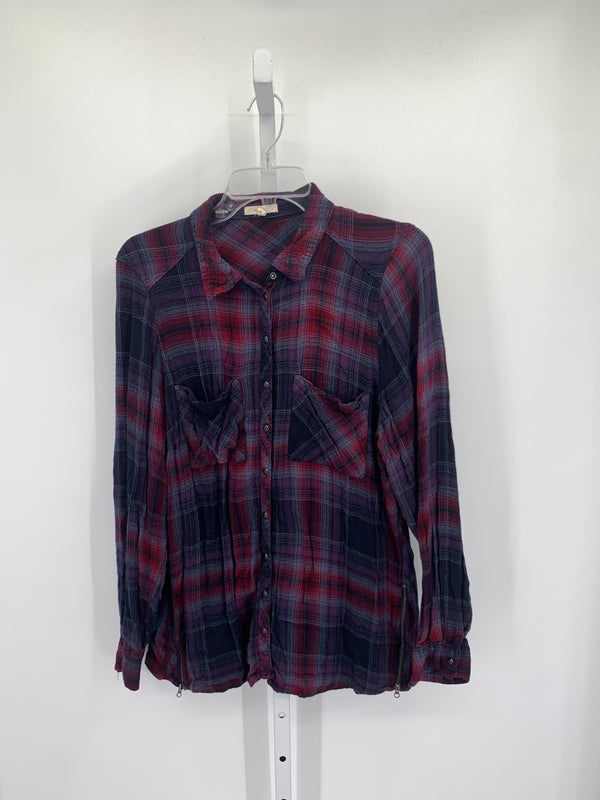 Maurices Size 0X Womens Long Sleeve Shirt