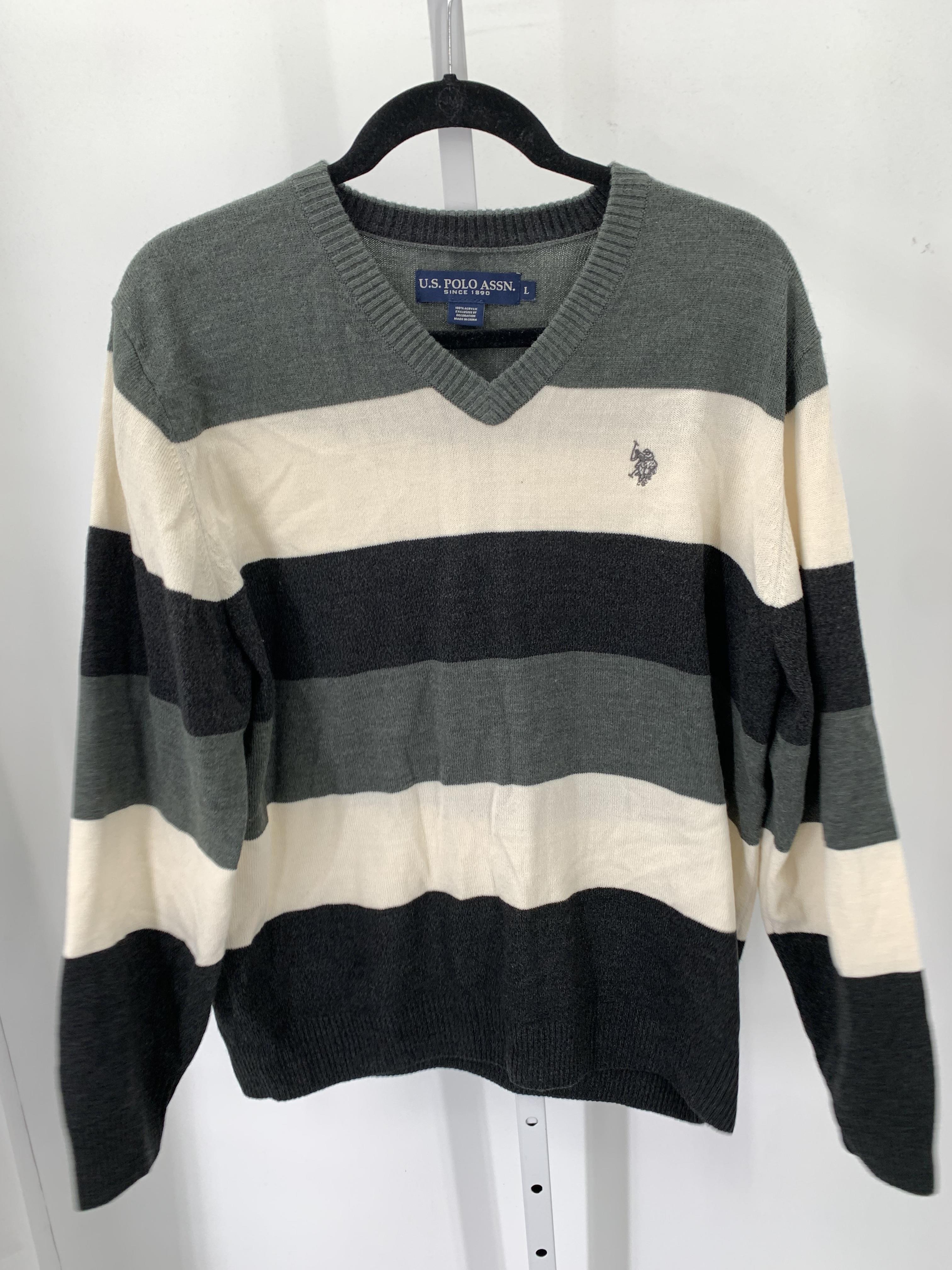 STRIPES VNECK