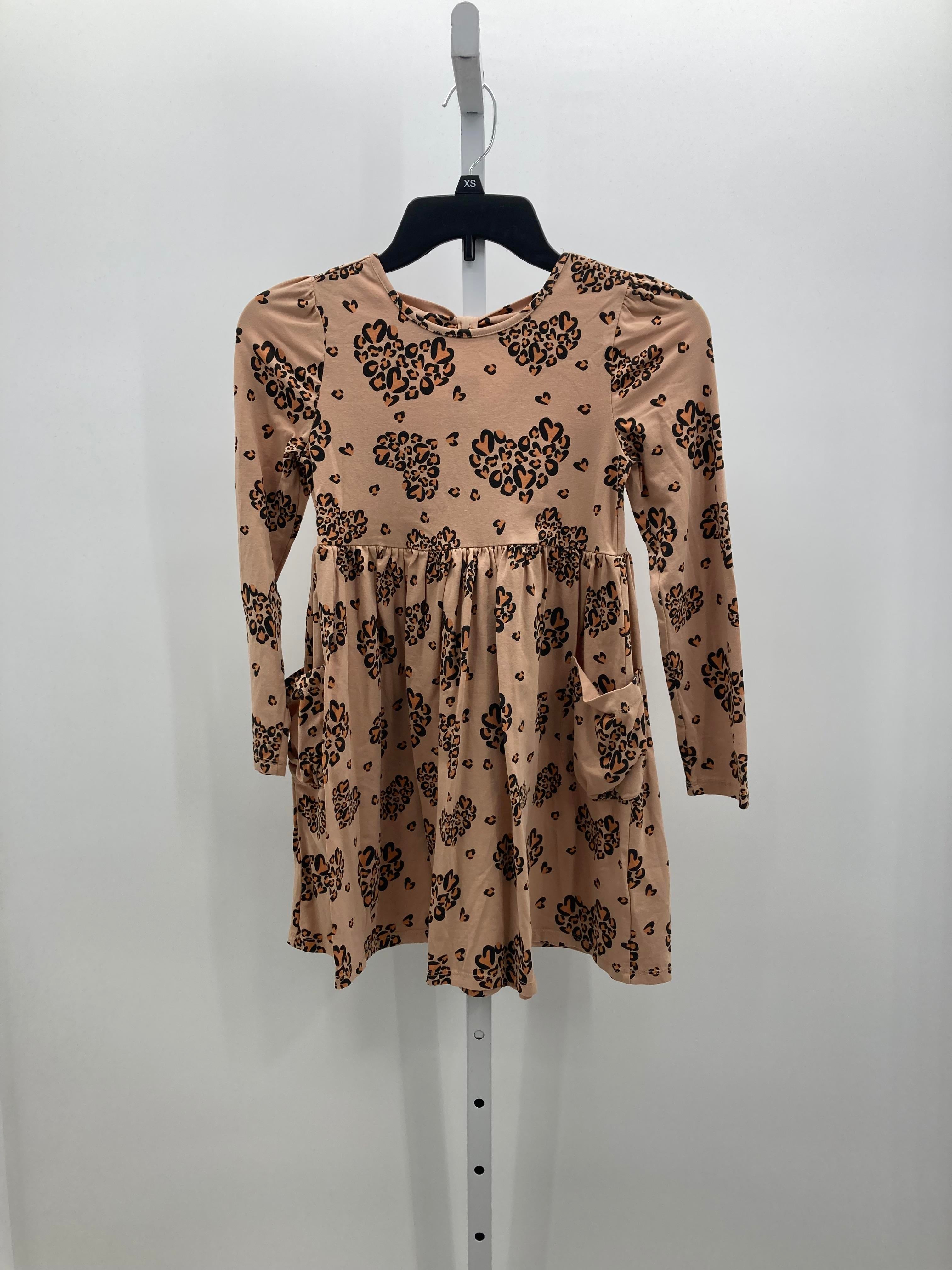 Flapdoodles Size 8 Girls Long Sleeve Dress
