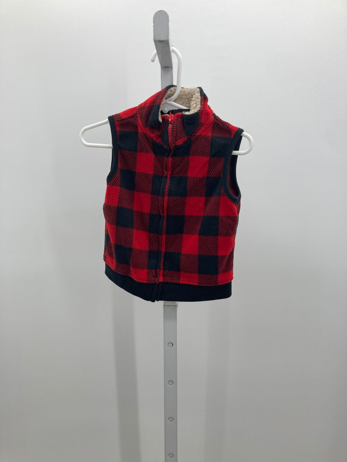 BLACK PLAID FLEECE