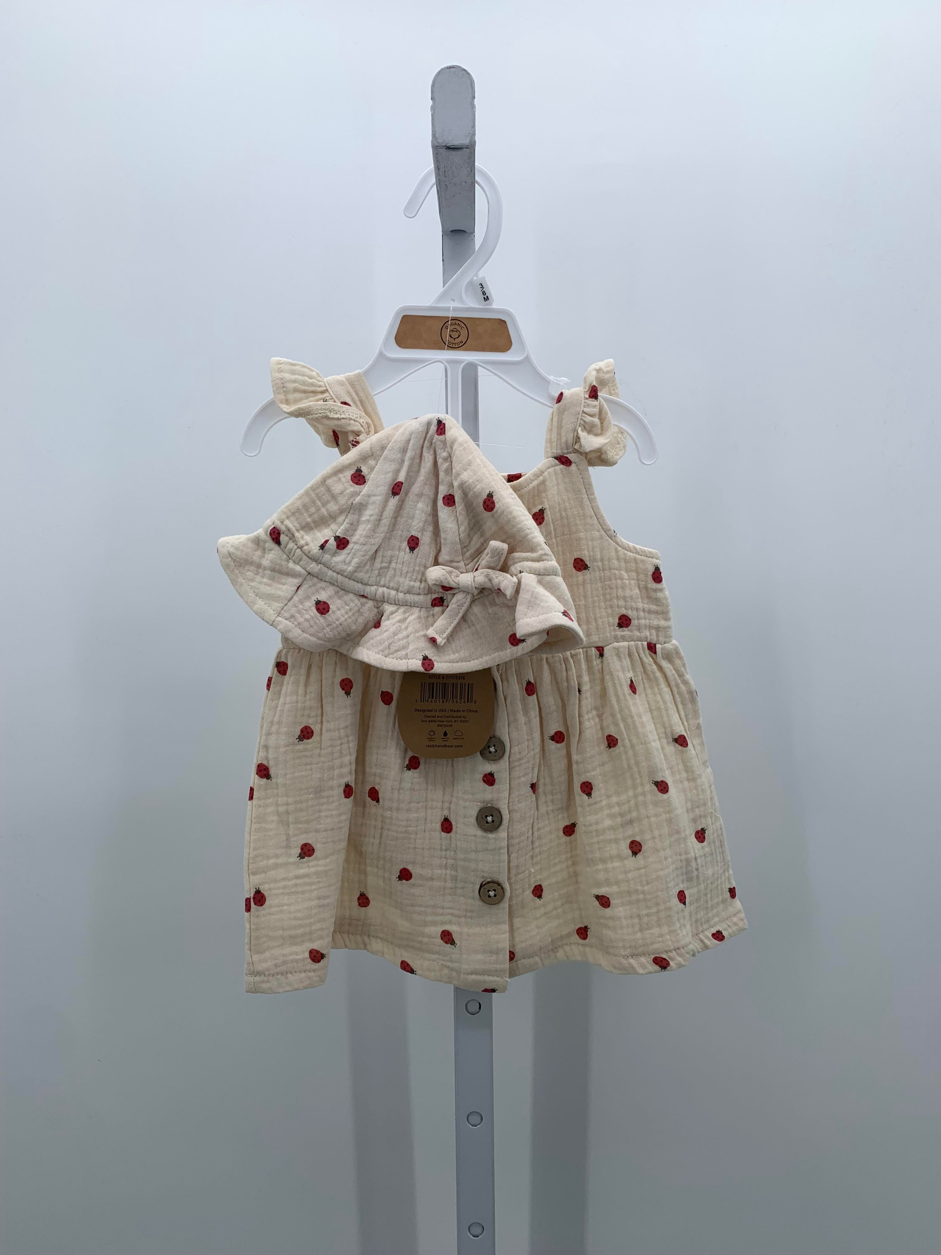 Rabbit + Bear Size 3-6 Months Girls 2 Pieces