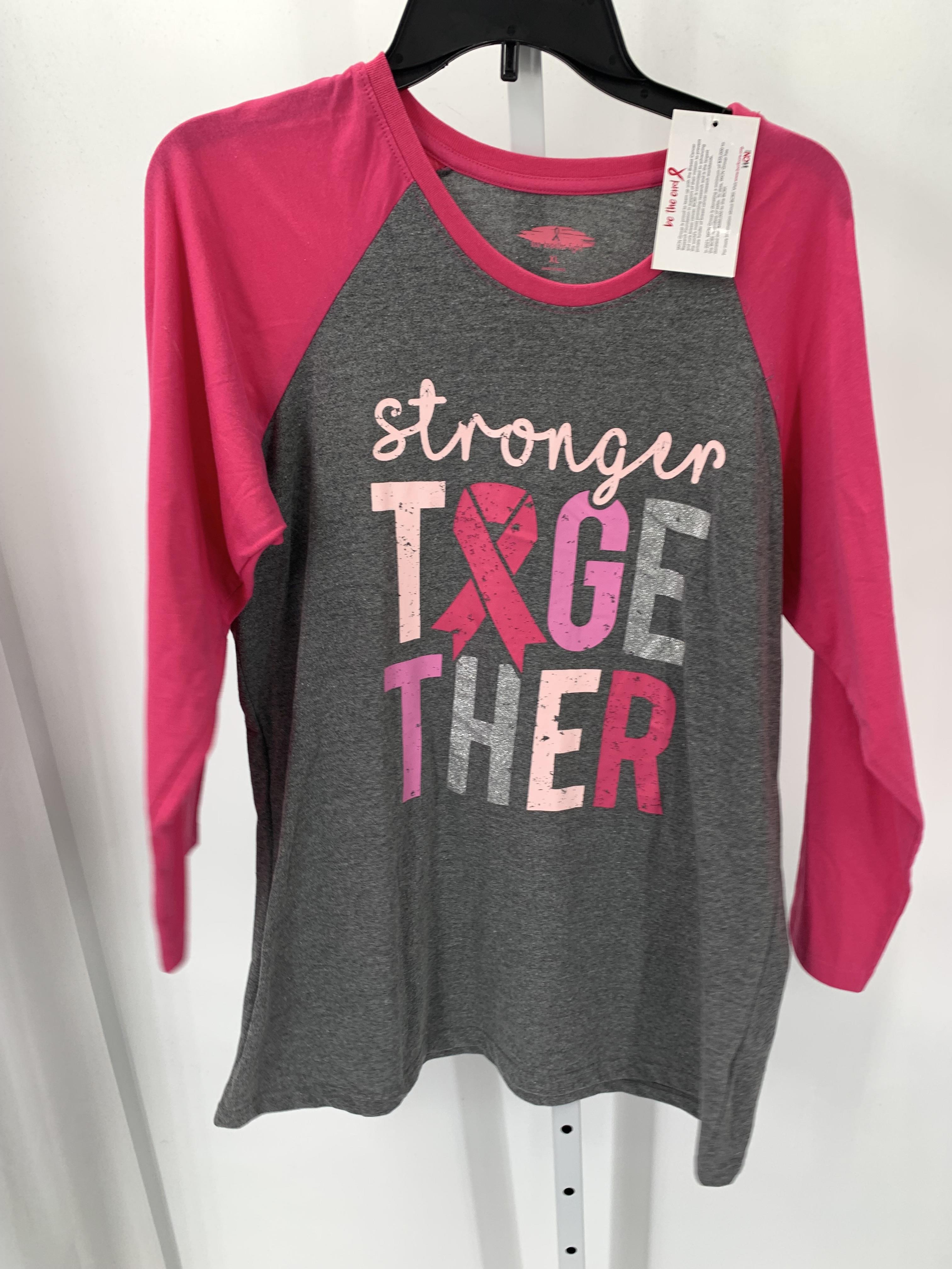 Size Extra Large Misses Long Sleeve Shirt