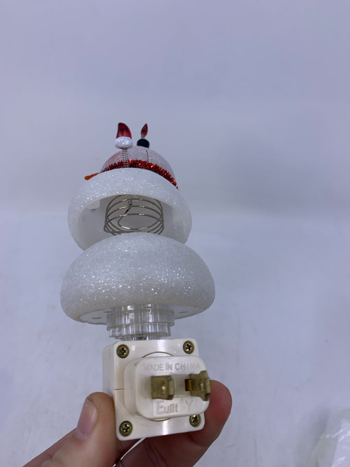 SLINKY SNOWMAN NIGHT LIGHT.