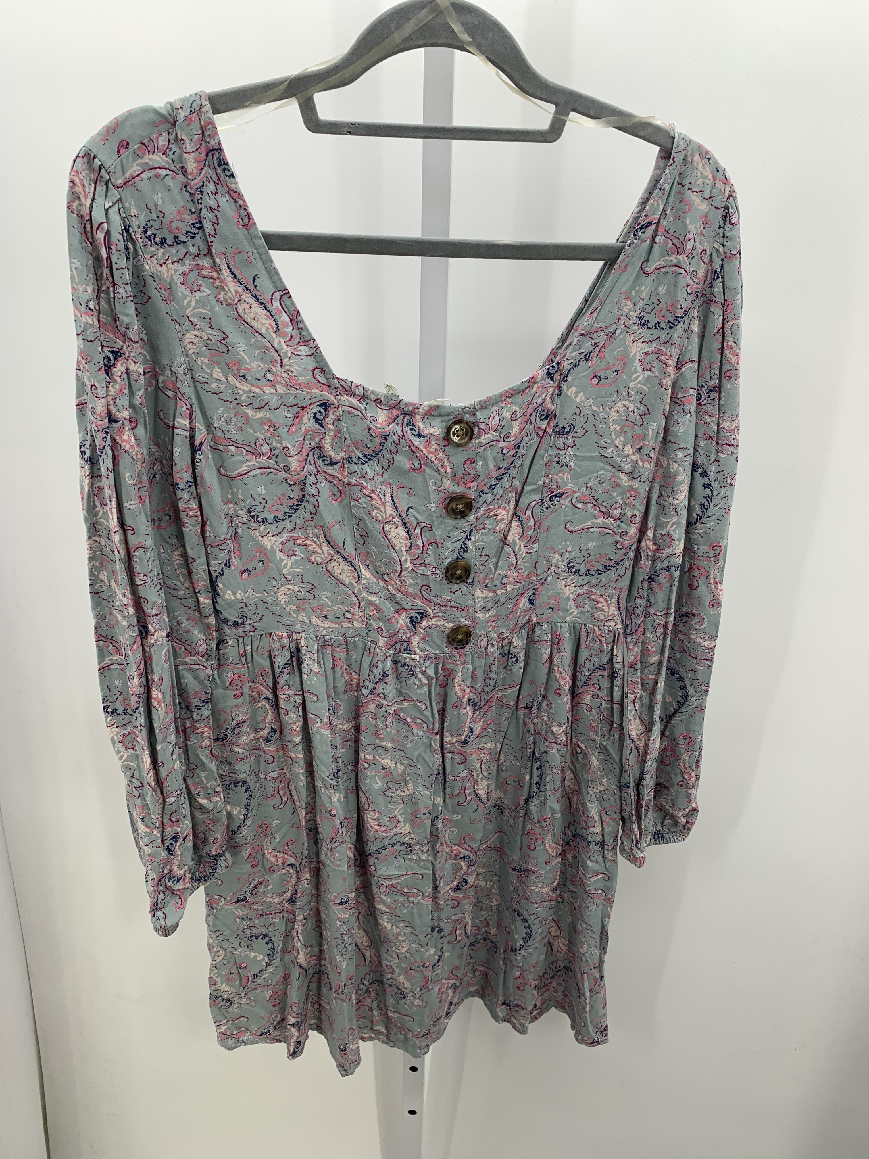Mudd Size Medium Juniors Long Sleeve Dress