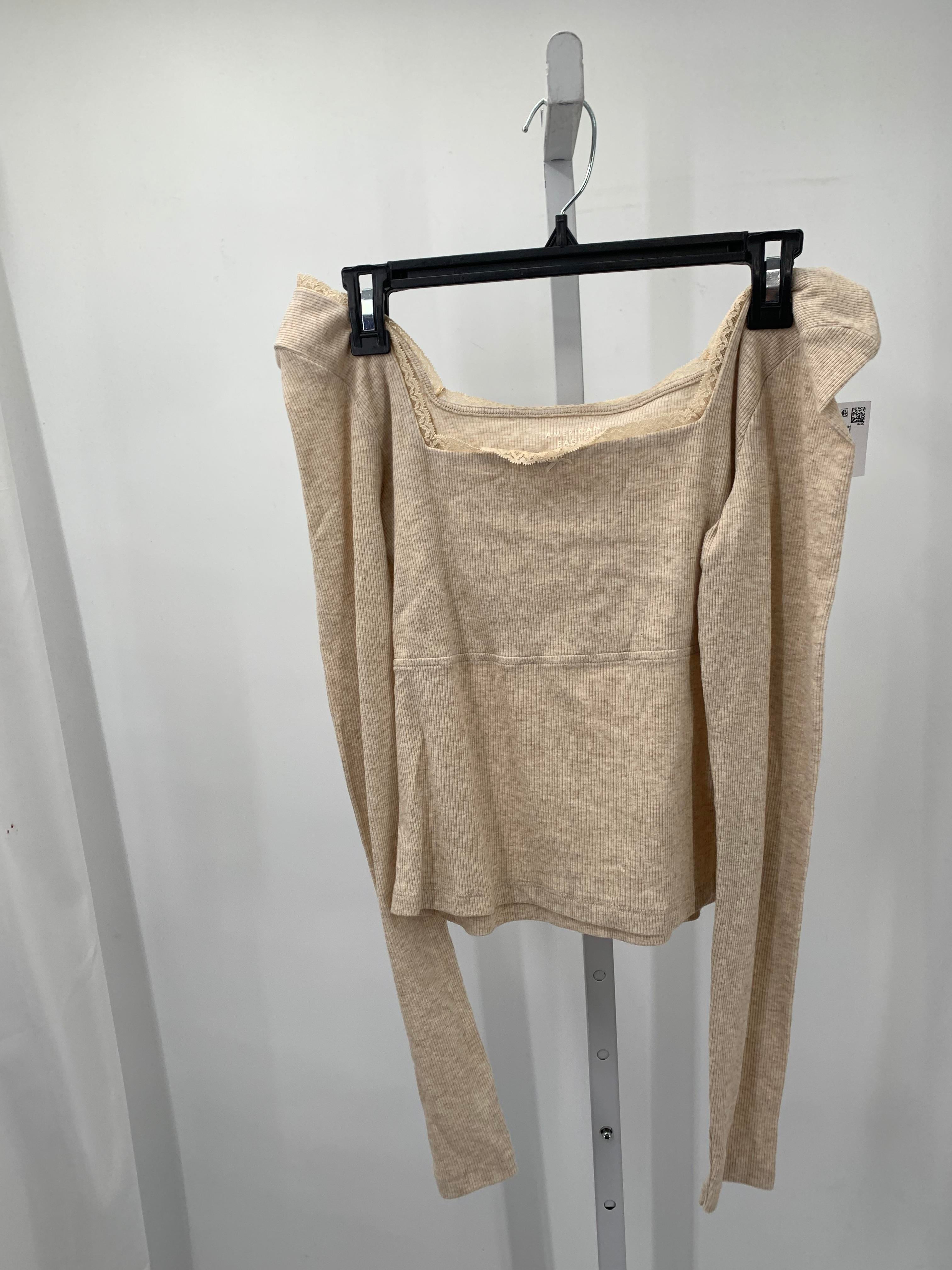 American Eagle Size Large Juniors Long Sleeve Shirt