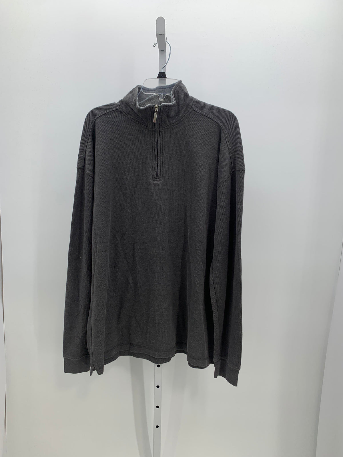 PARTIAL ZIP KNIT