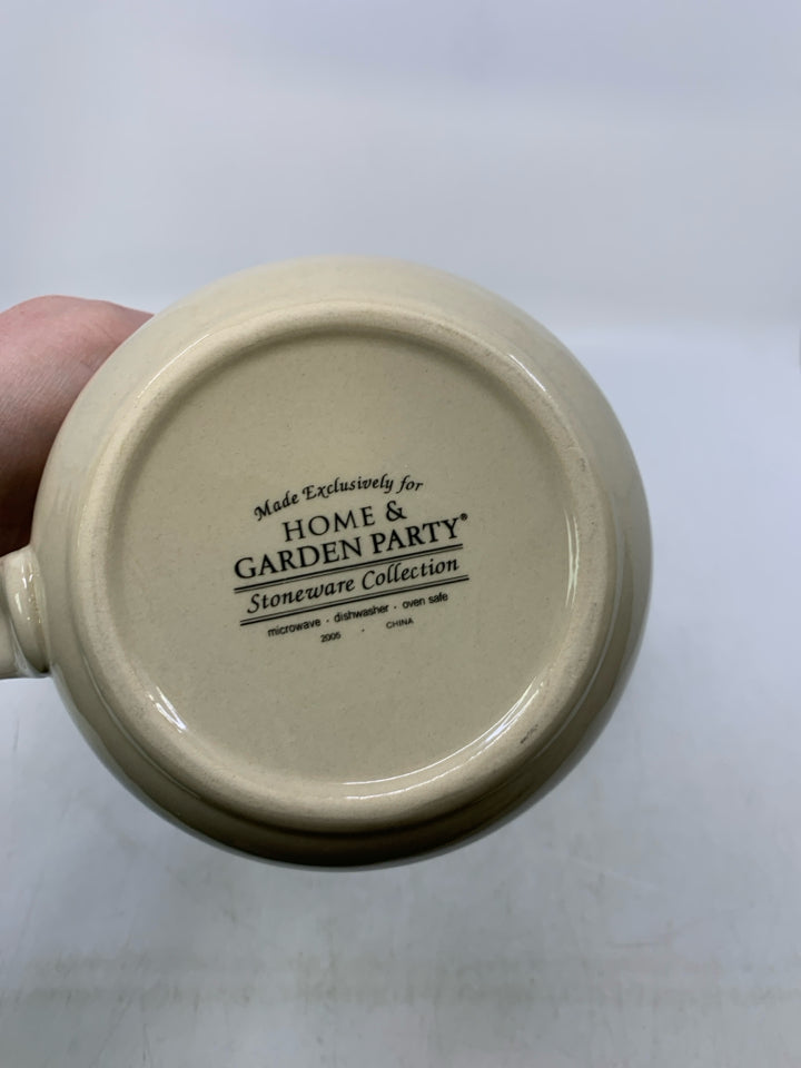 2 PC SNACK PLATE/SOUP BOWL W/ BIRD HOUSES.