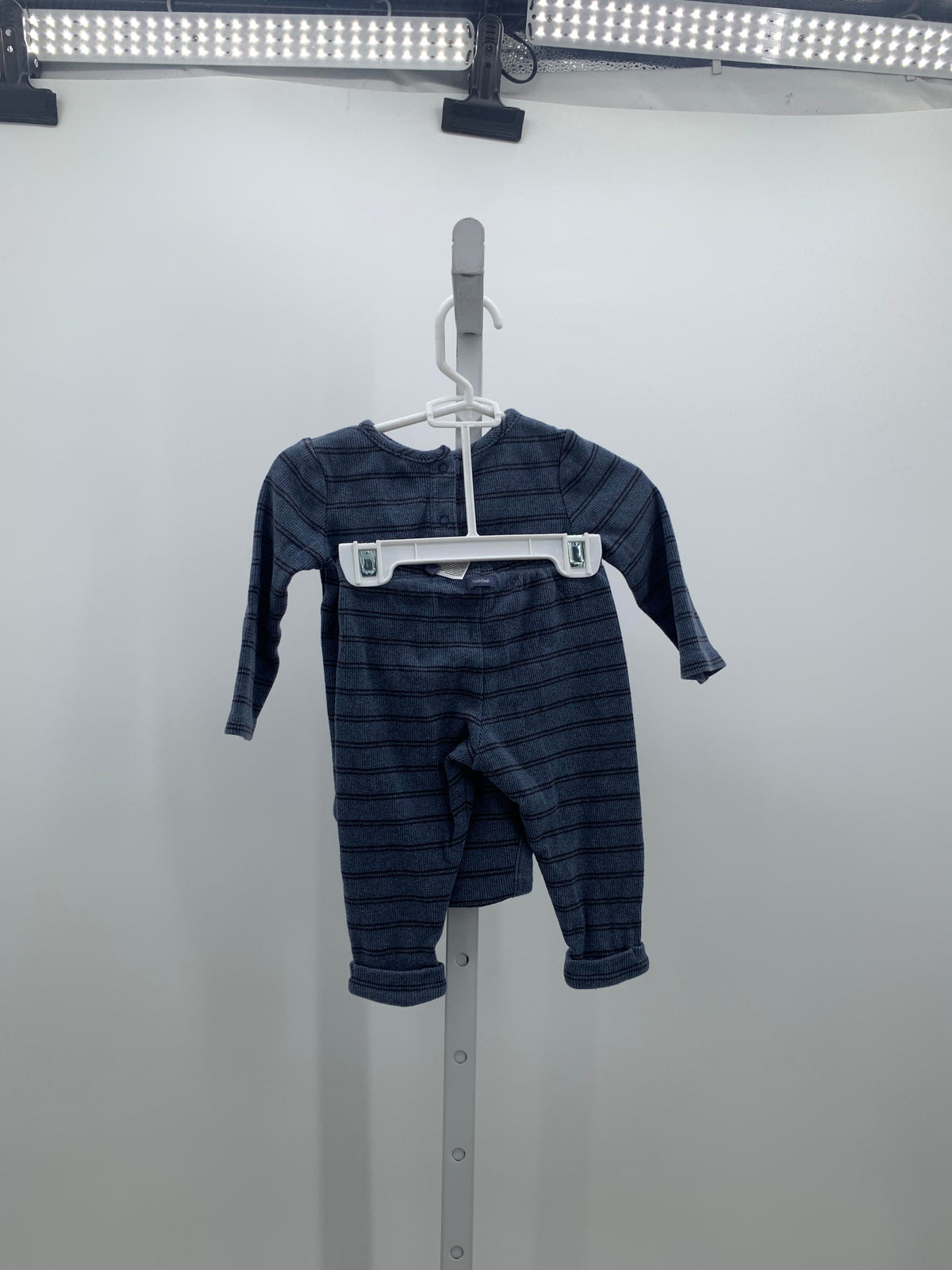 RIBBED STRIPES SHIRT AND PANTS
