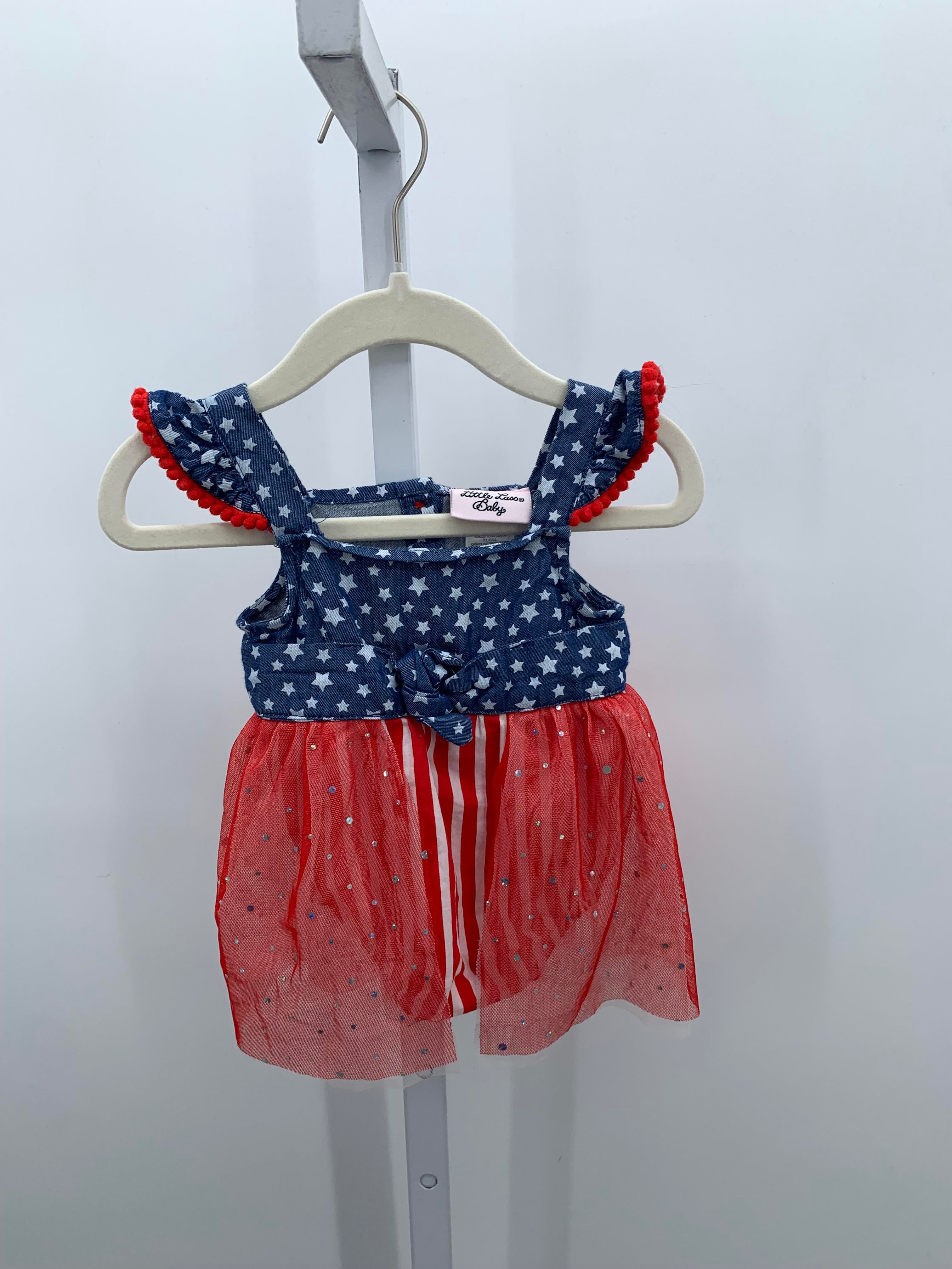 Little Lass Size 6-9 mon Girls Sundress