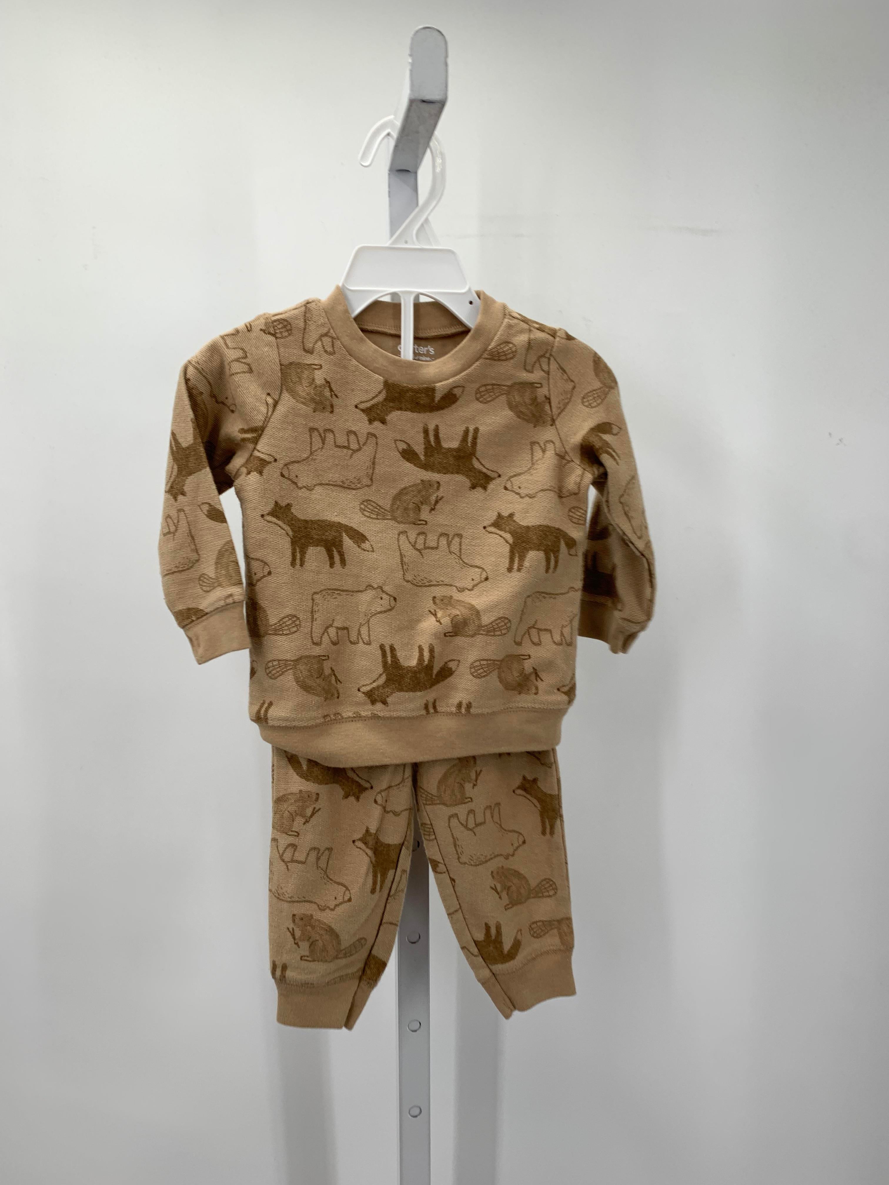 ANIMALS LONG SLV SHIRT AND PANTS
