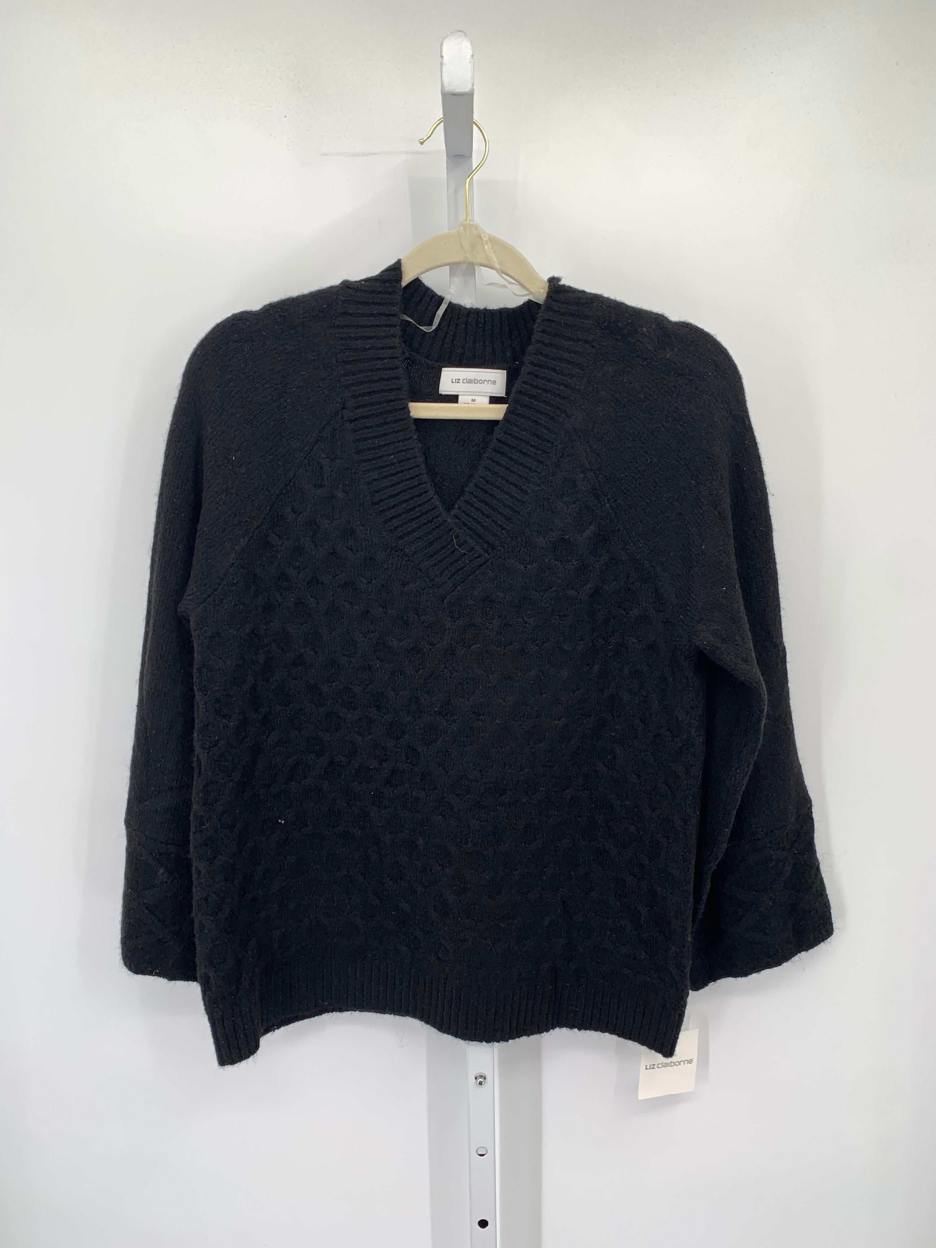 Liz Claiborne Size Medium Misses Long Slv Sweater