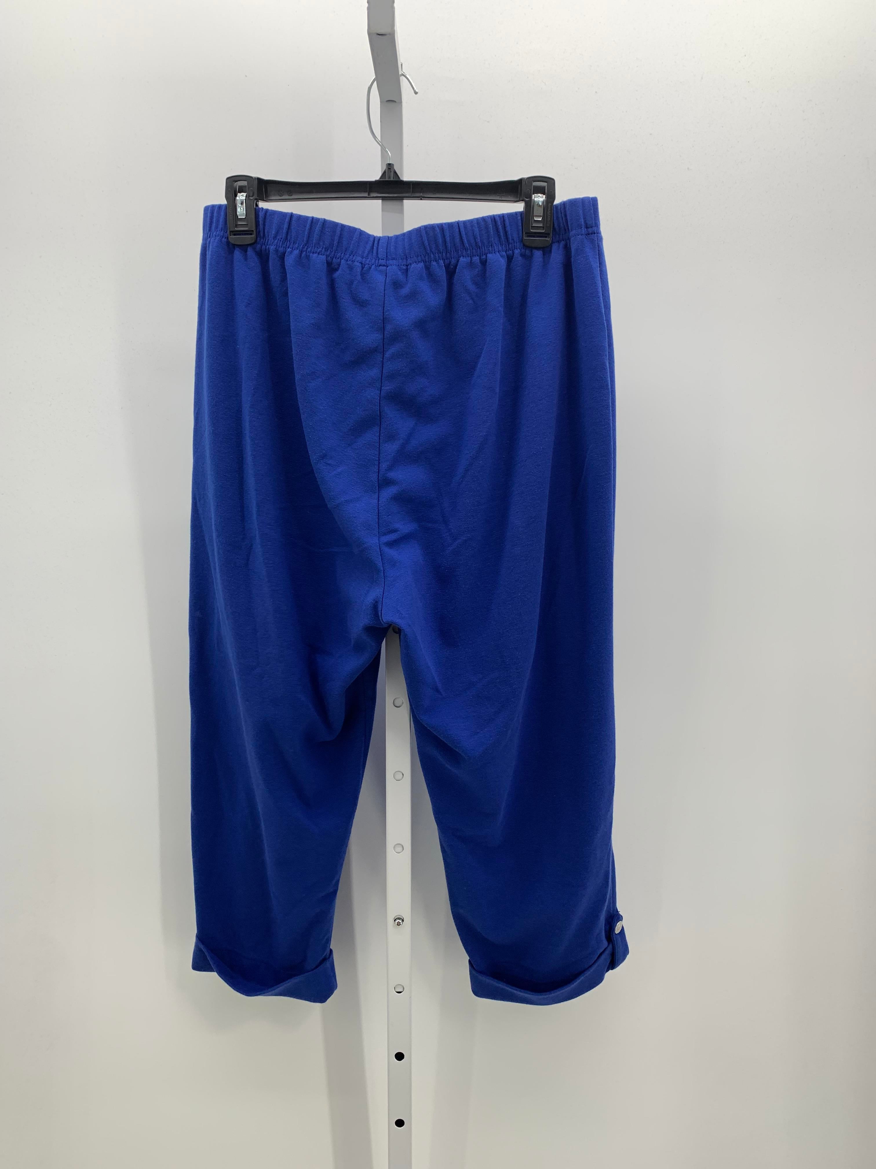Cathy Daniels Size Extra Large Misses Capri Pants