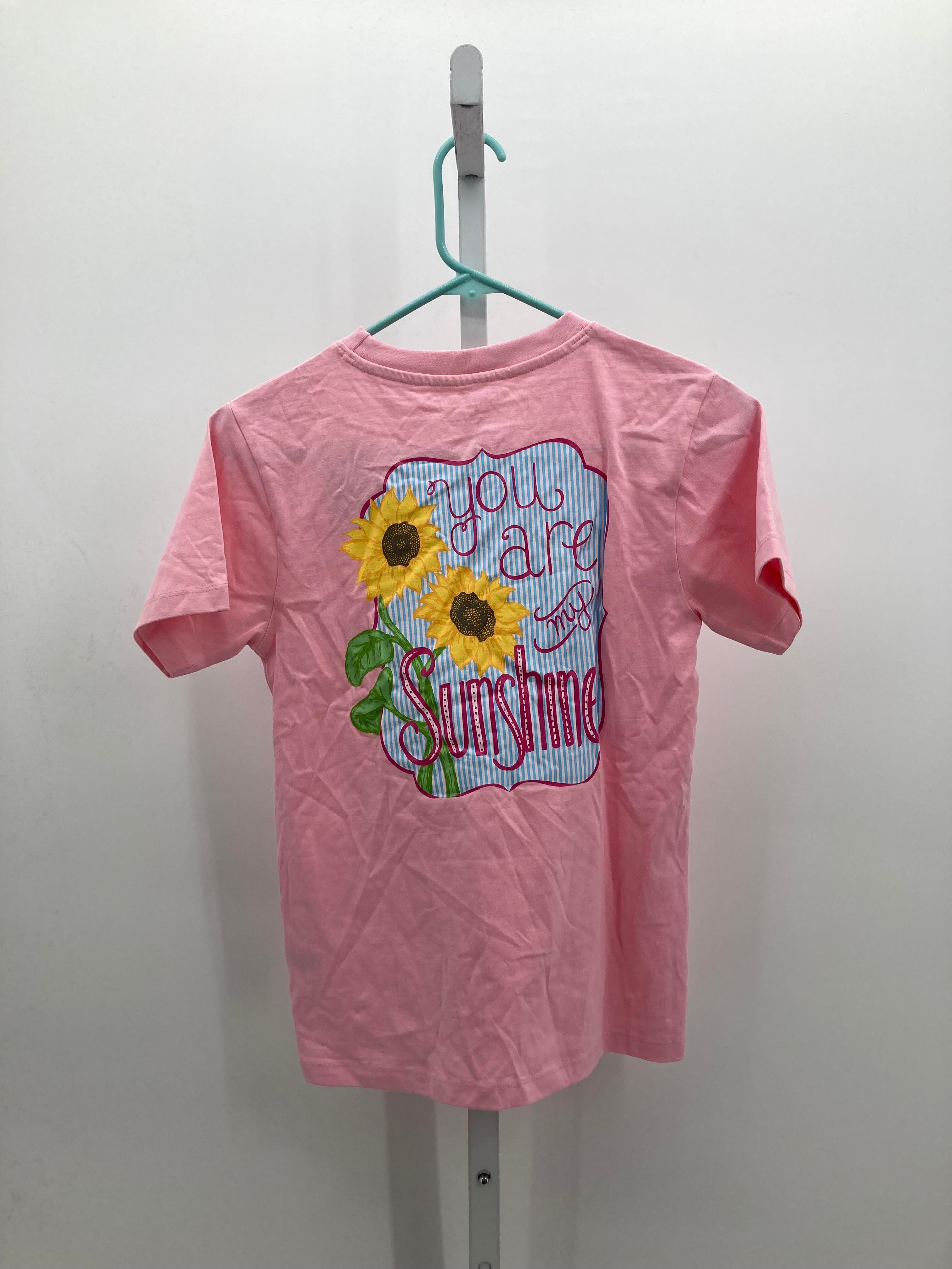 Size 8-10 Girls Short Sleeve Shirt