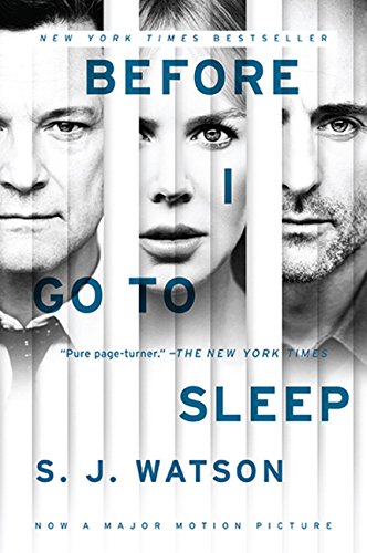 Before I Go to Sleep Movie Tie in Watson, S.