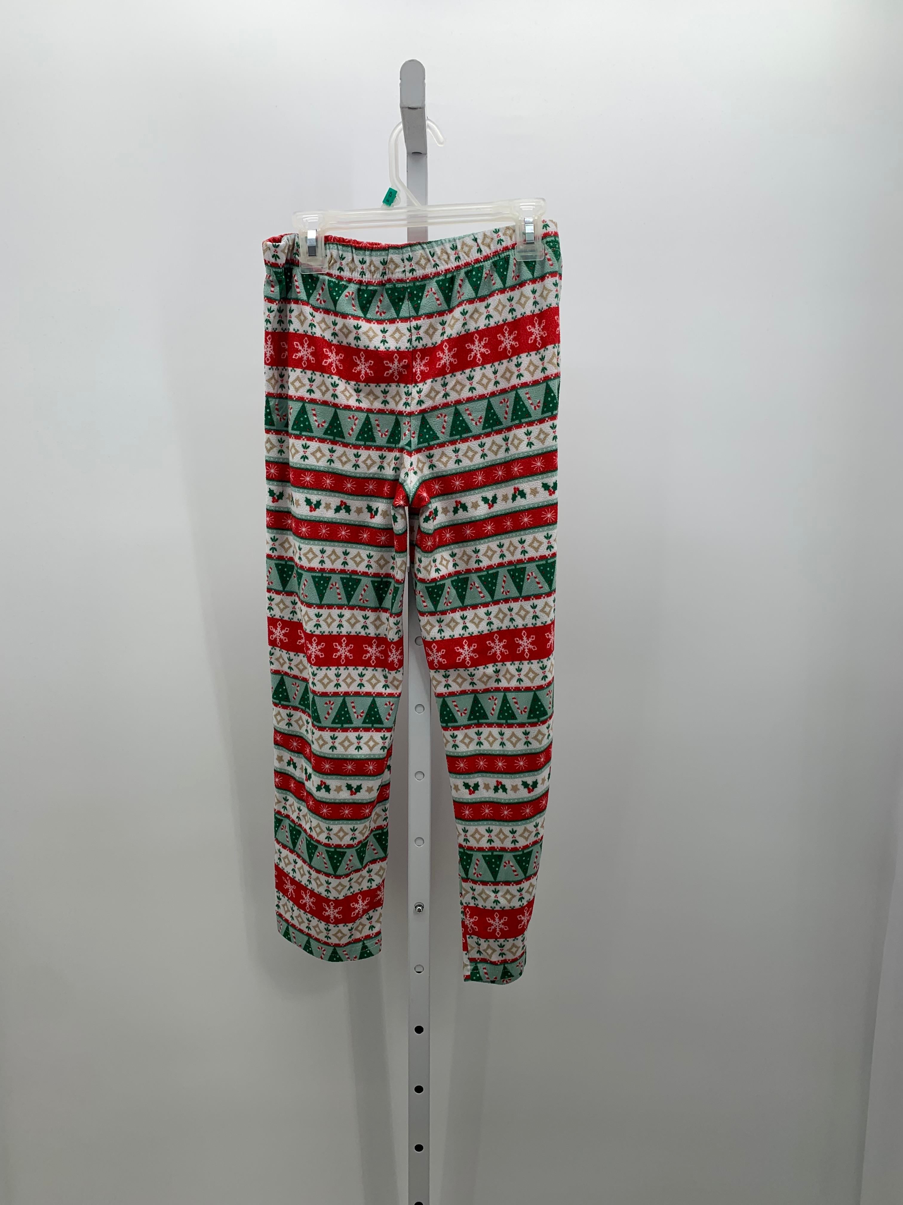 GREEN PATTERN STRIPES SLEEP PANTS