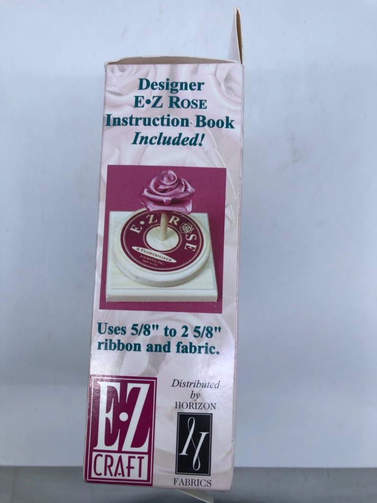 NIB EZ RIBBON ROSES & FLOWER MAKER