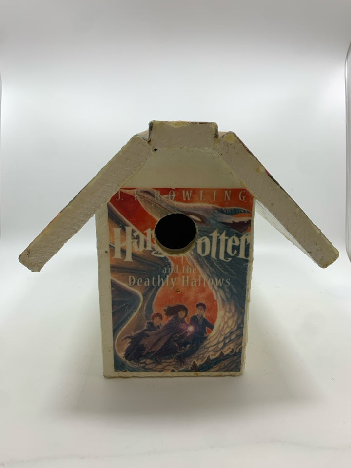 HARRY POTTER BOOK BIRD HOUSE.