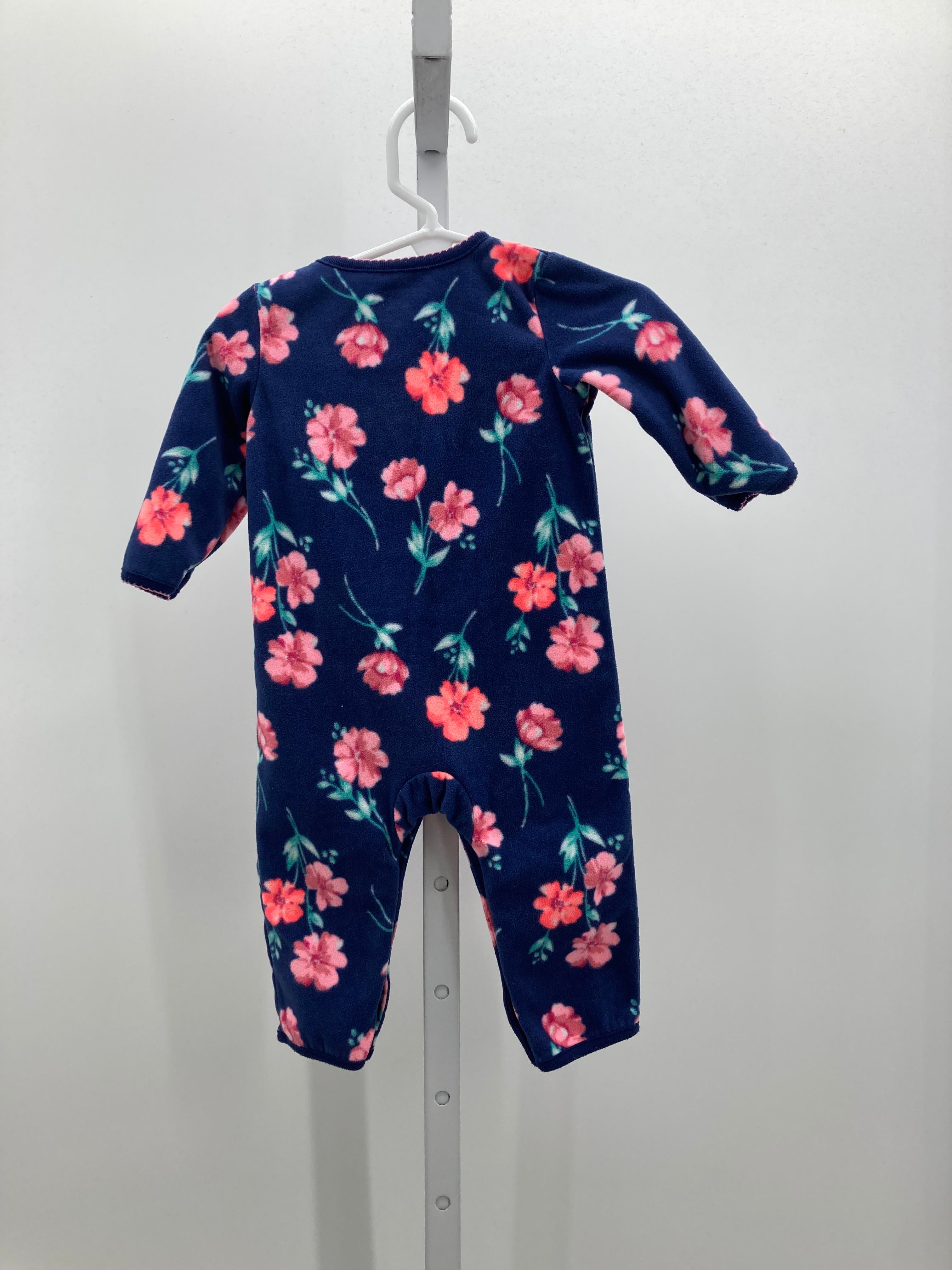 Carters Size 6 Months Girls Long Slv. Romper