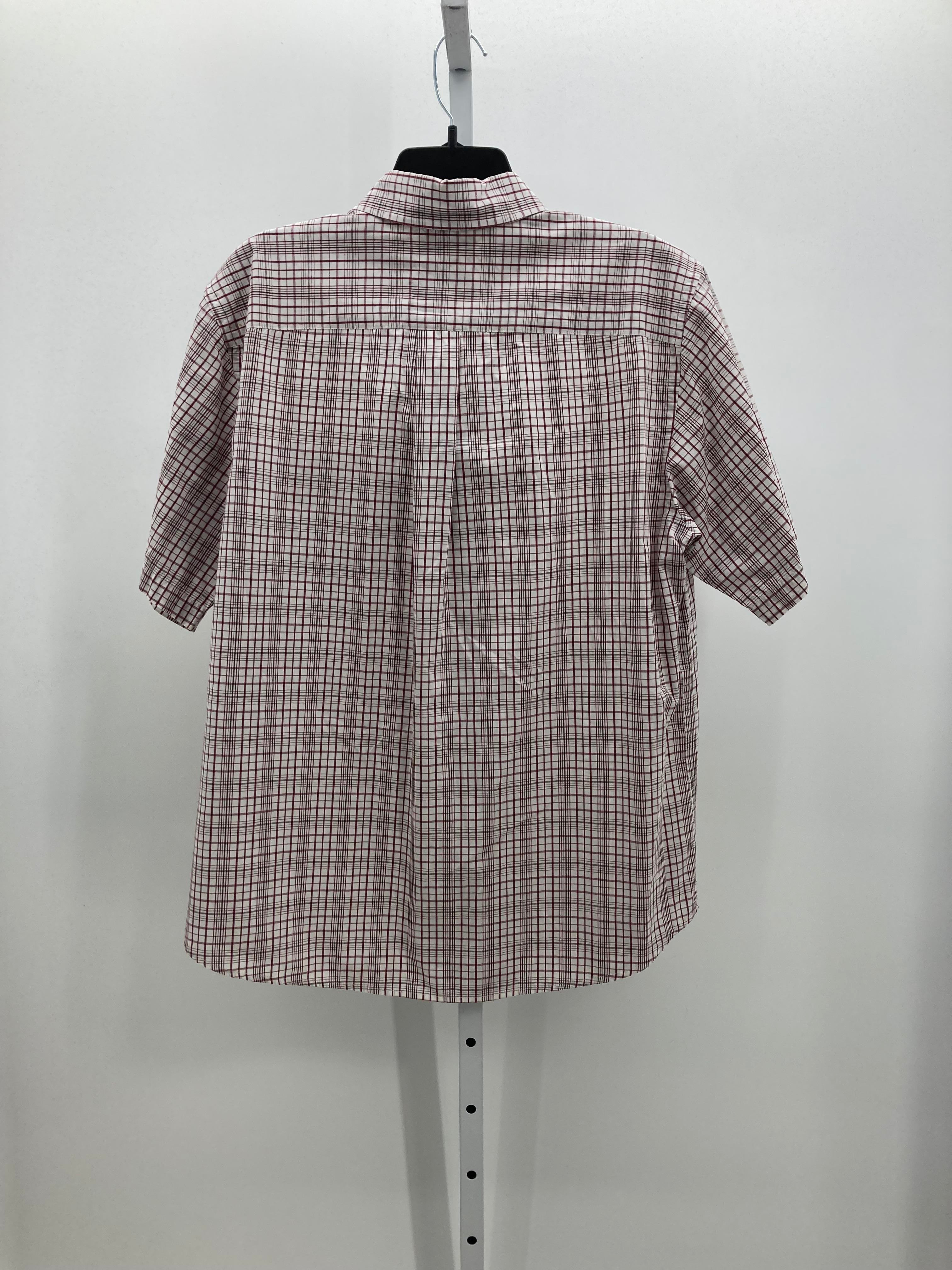 PLAID BTN DOWN