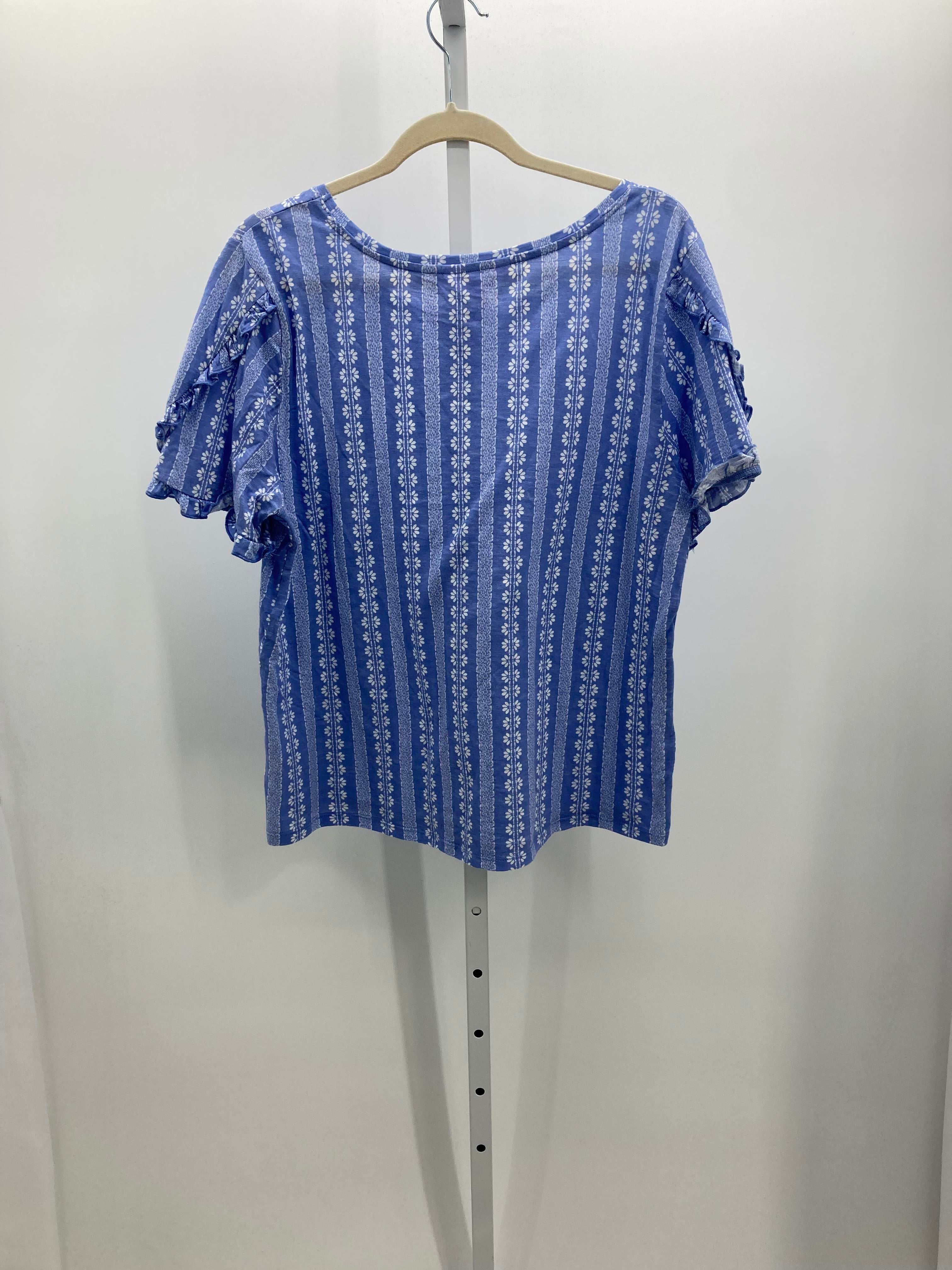 Lauren Conrad Size Extra Large Misses Short Sleeve Shirt