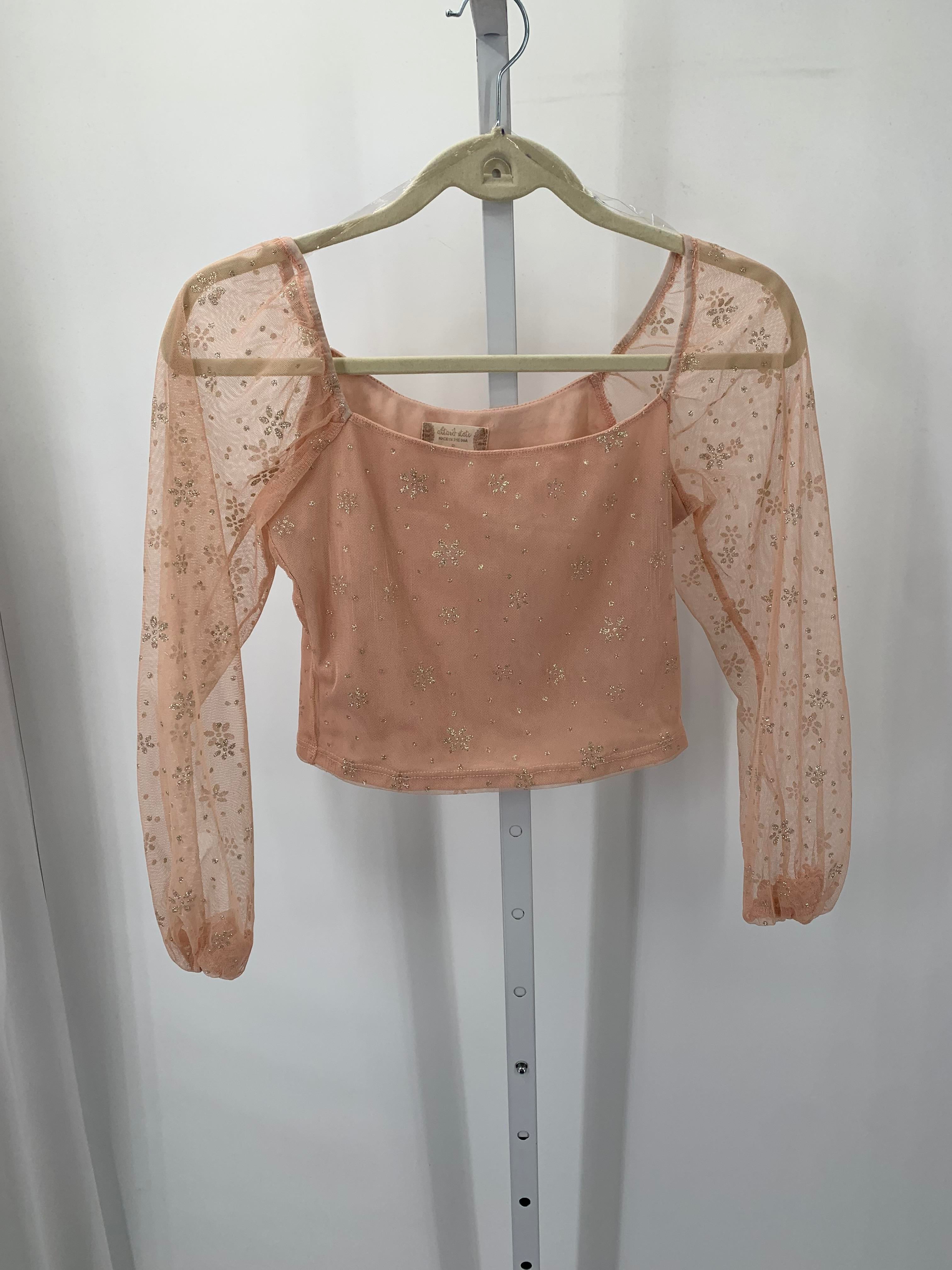 Size Small Juniors Long Sleeve Shirt