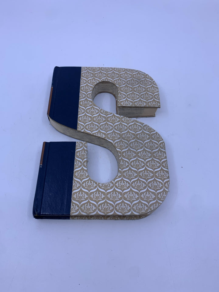 DECORATIVE "S" BOOK.