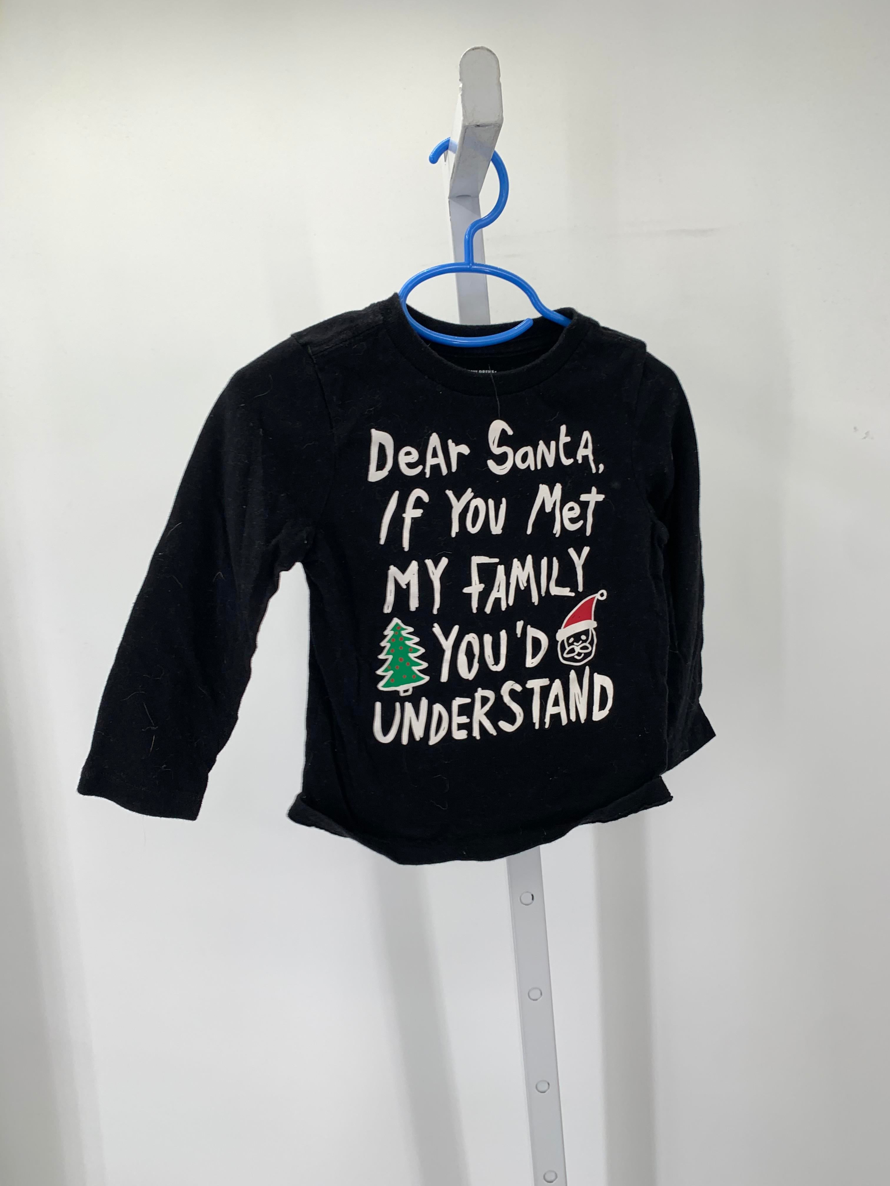 LONG SLV SHIRT DEAR SANTA