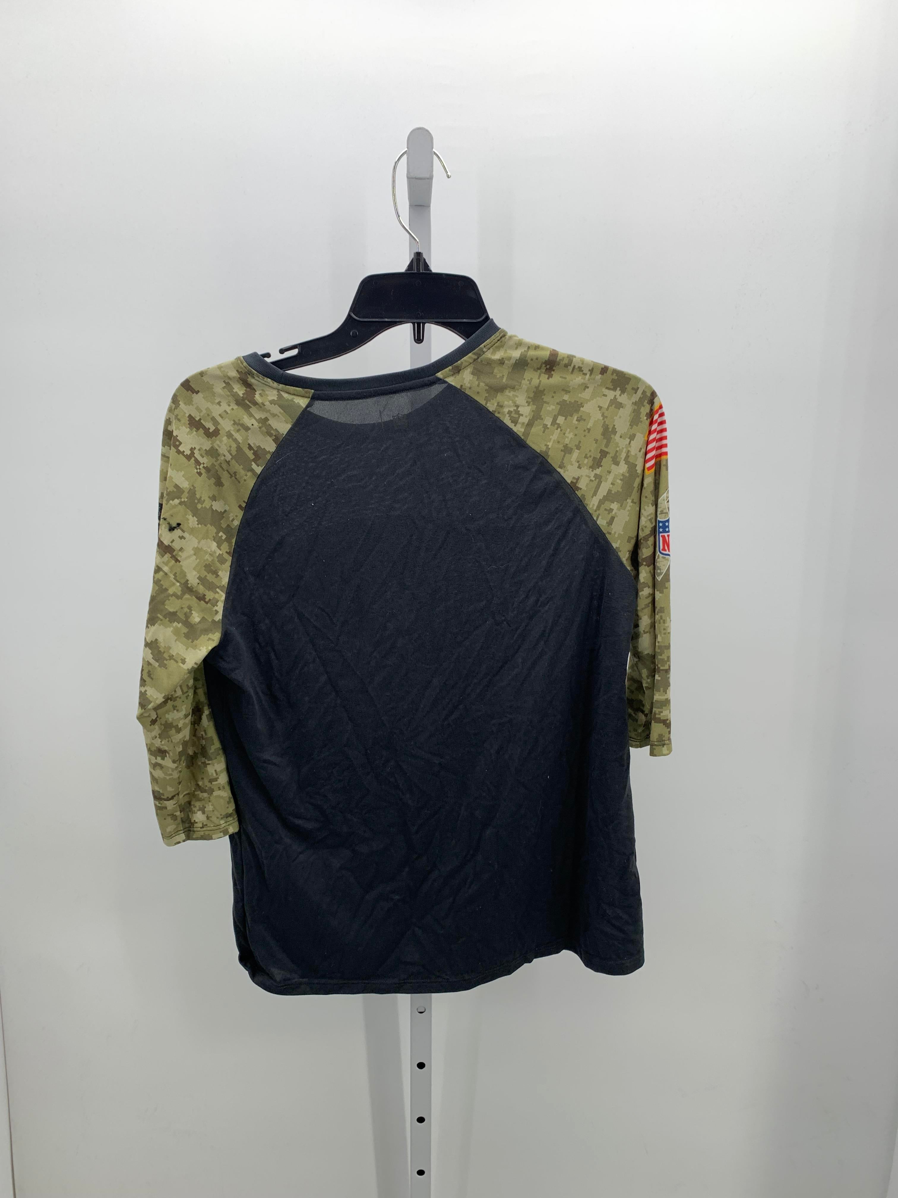 Nike Size Large Misses 3/4 Sleeve Shirt