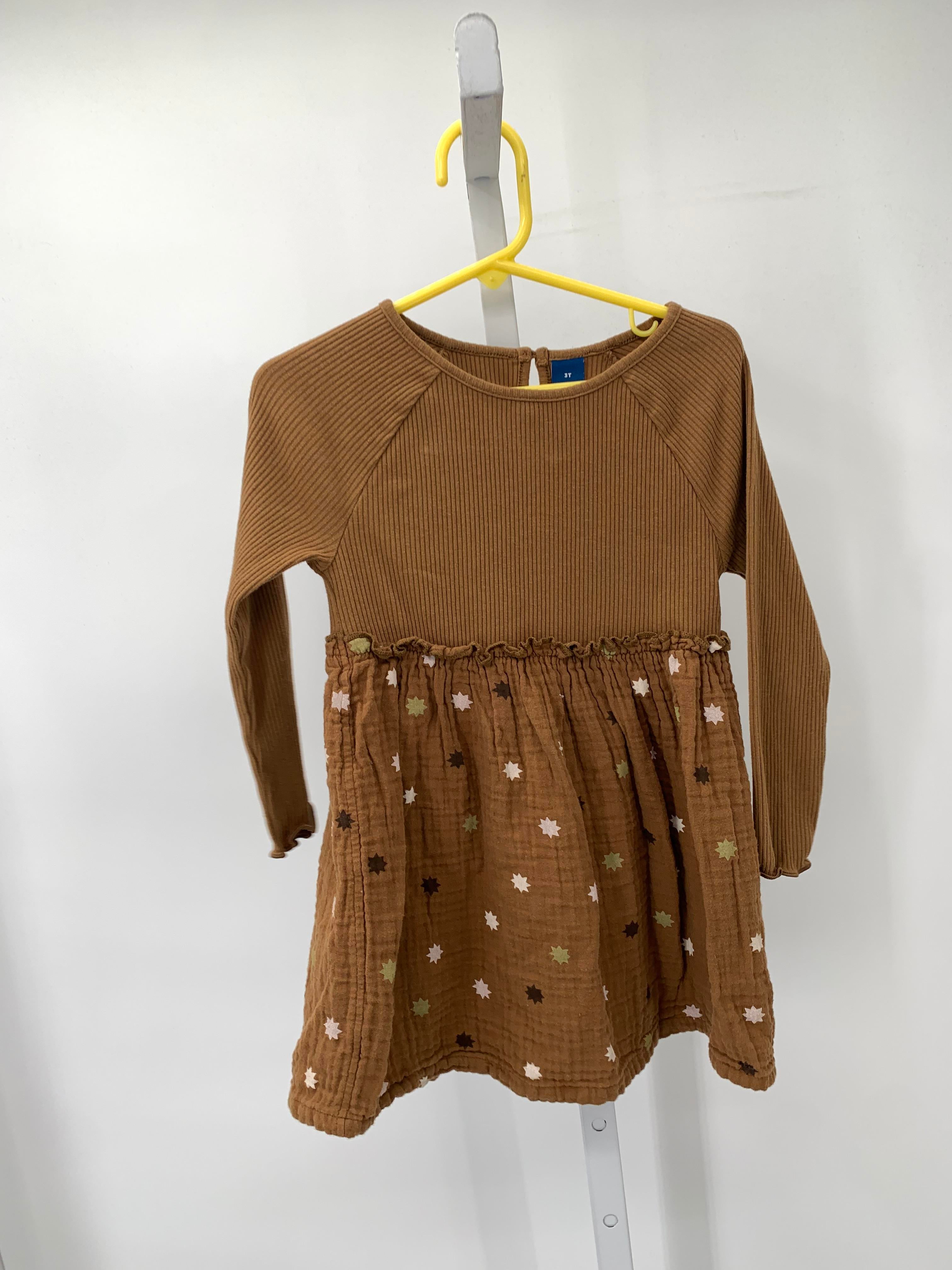 Old Navy Size 3T Girls Long Sleeve Dress