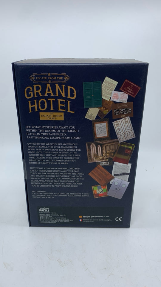 NIB GRAND HOTEL ESCAPE ROOM GAME.